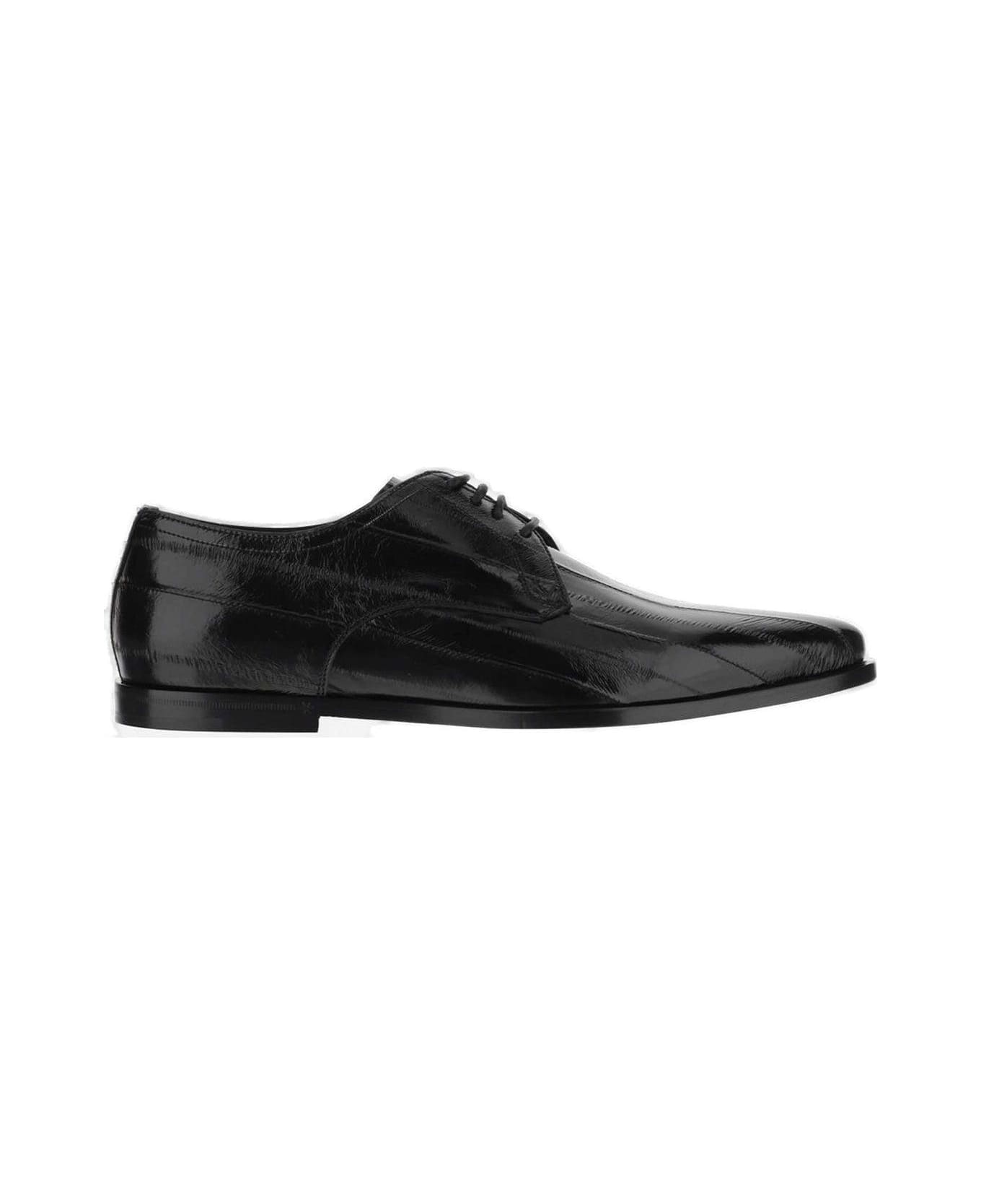 Dolce & Gabbana Lace-up Derby Shoes - Nero