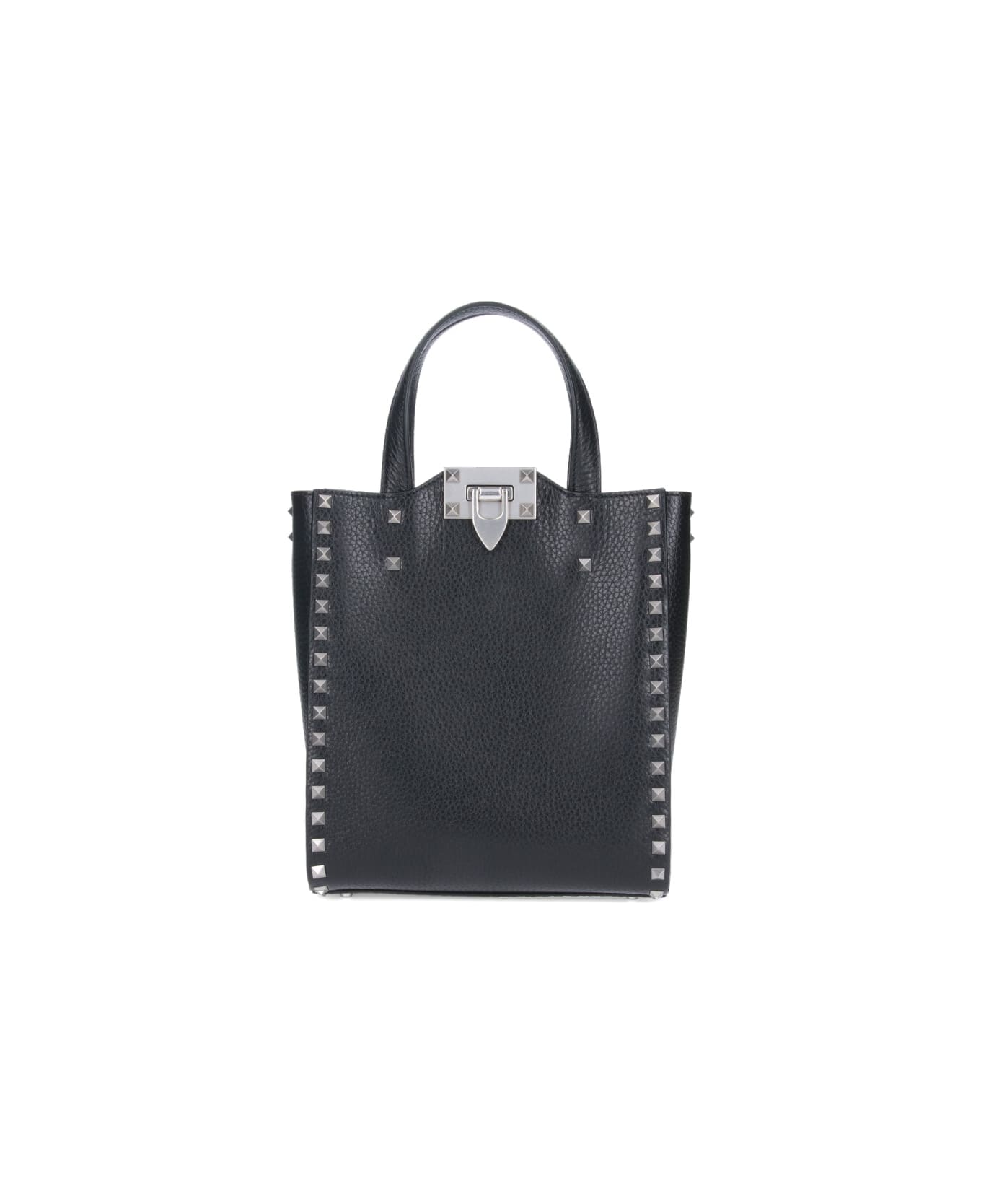 Valentino Garavani 'rockstud' Tote Bag - NERO