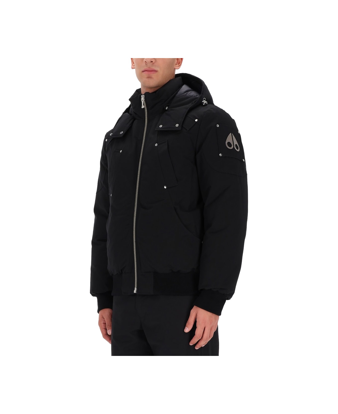 Moose Knuckles Bomber Original Ballistic Neoshear - BLACK