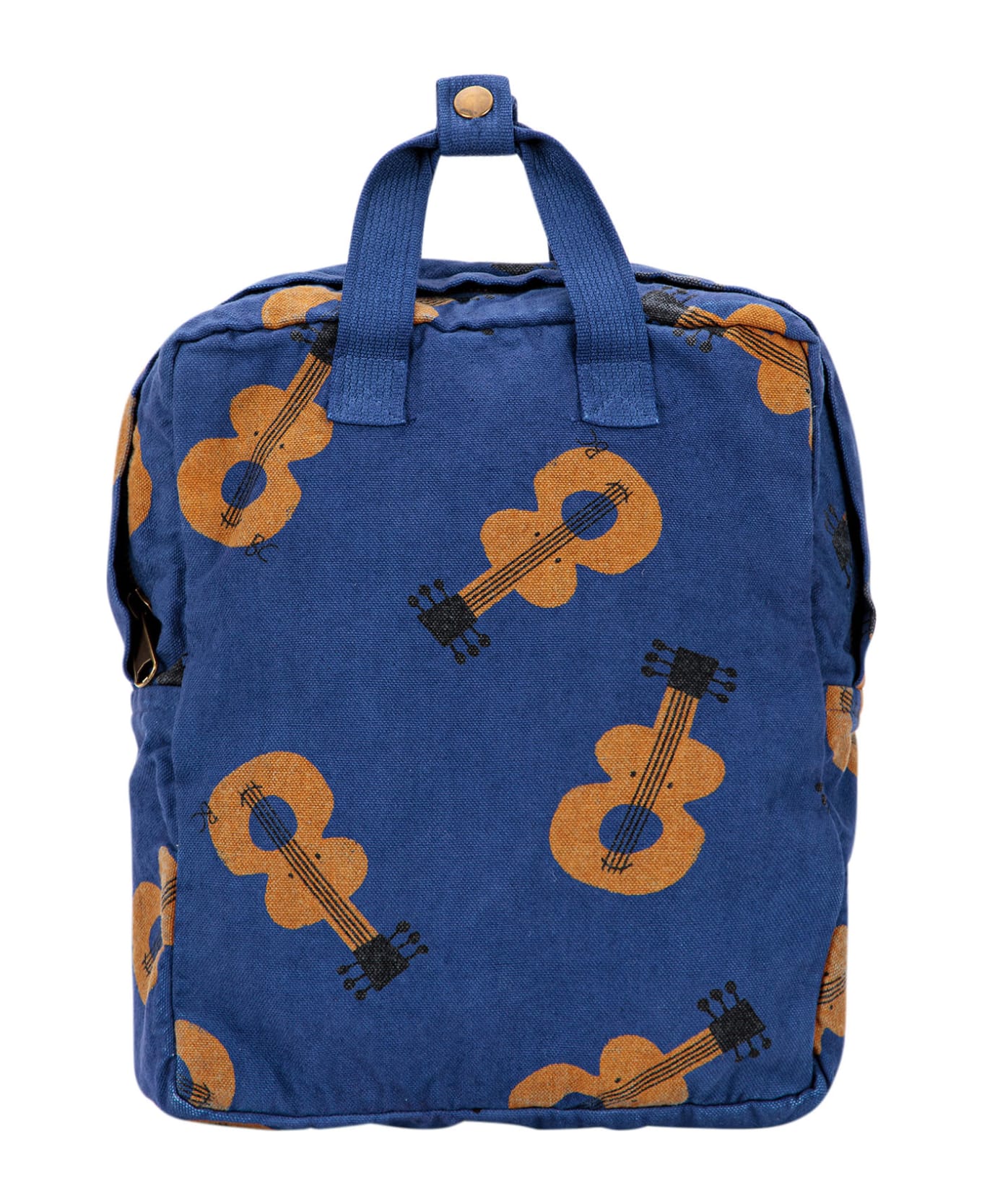 Bobo Choses Blue Backpack With Violins For Kids - Violet