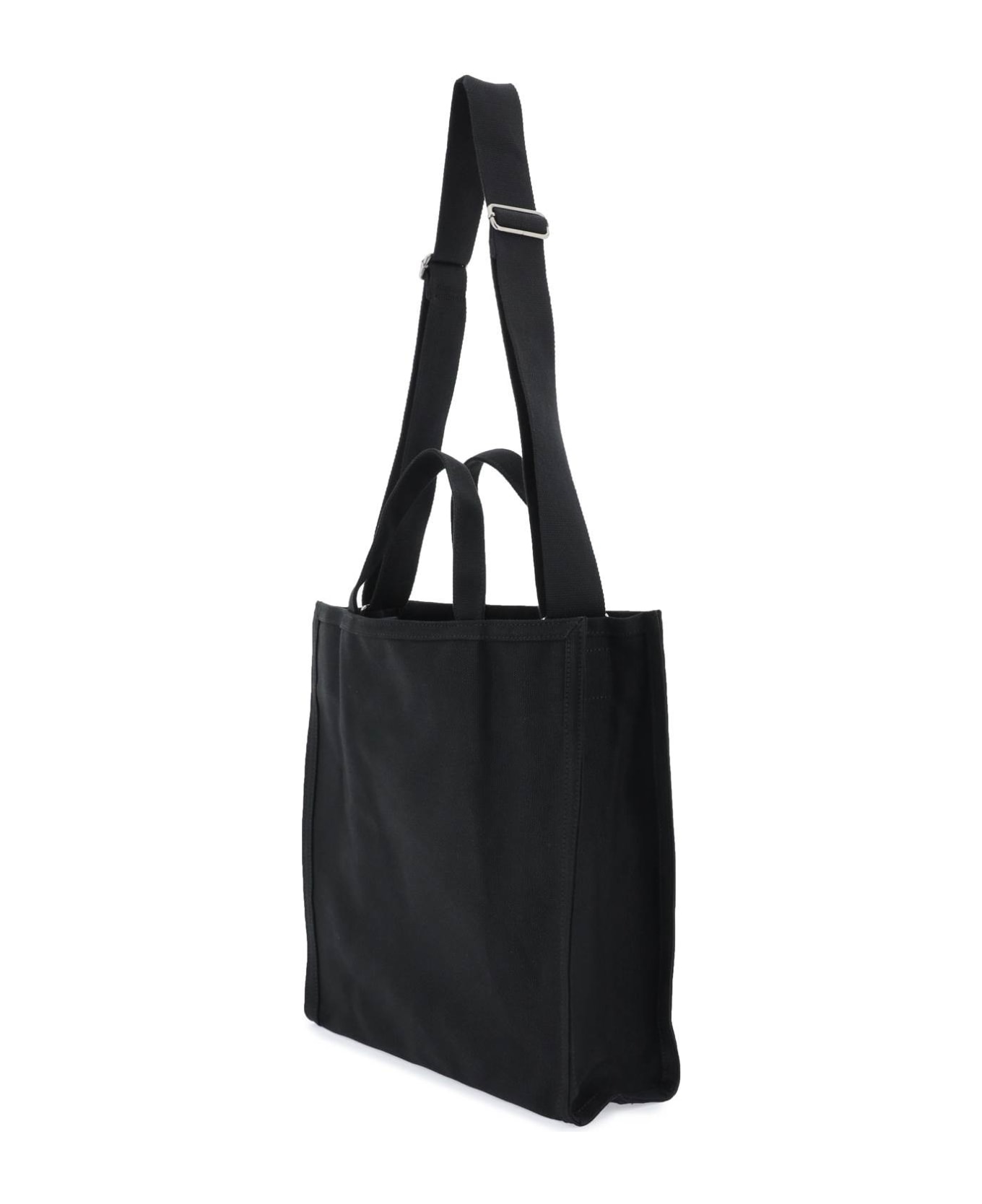 A.P.C. Recuperation Canvas Shopping Bag - NOIR (Black) トートバッグ