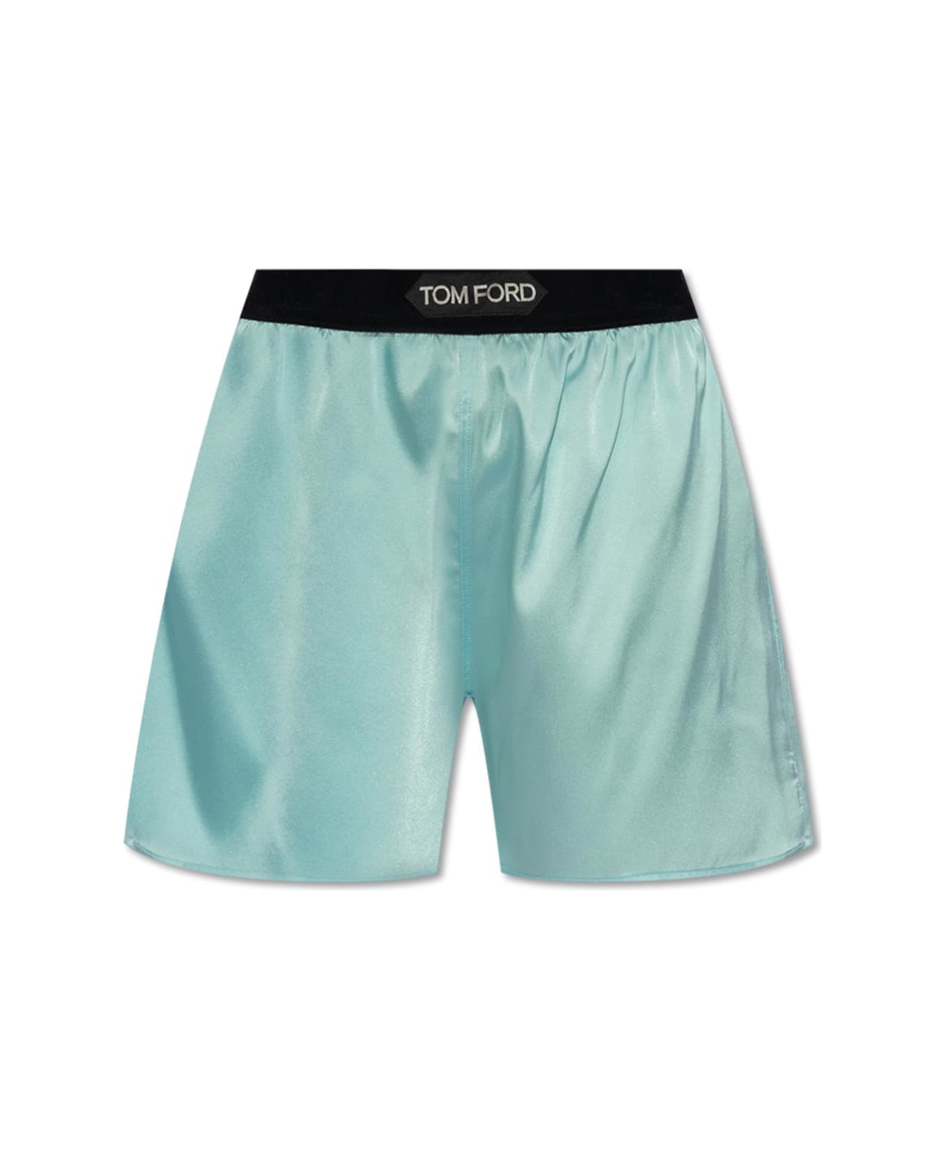 Tom Ford Silk Underwear Shorts - BLUE