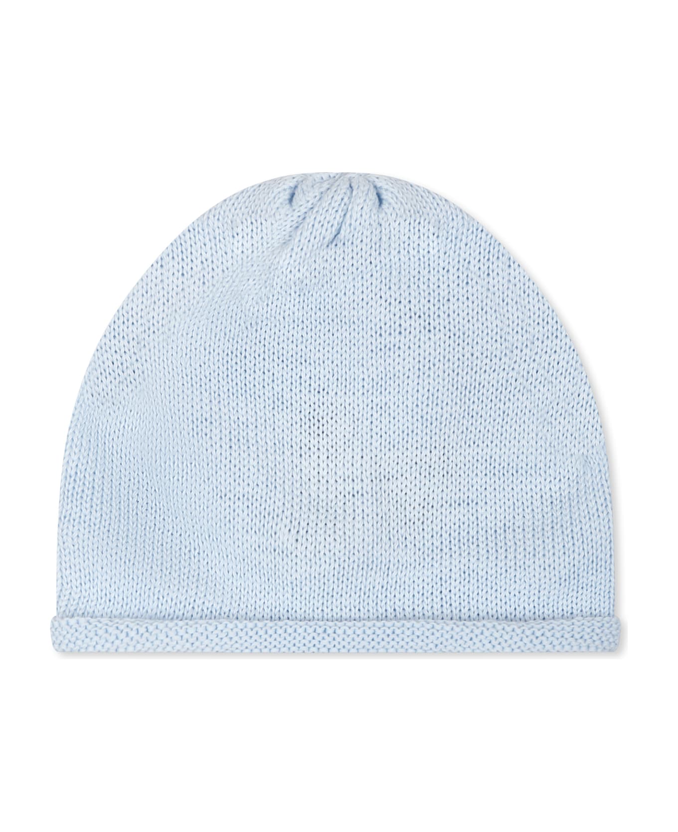 Little Bear Light Blue Hat For Baby Boy - Light Blue