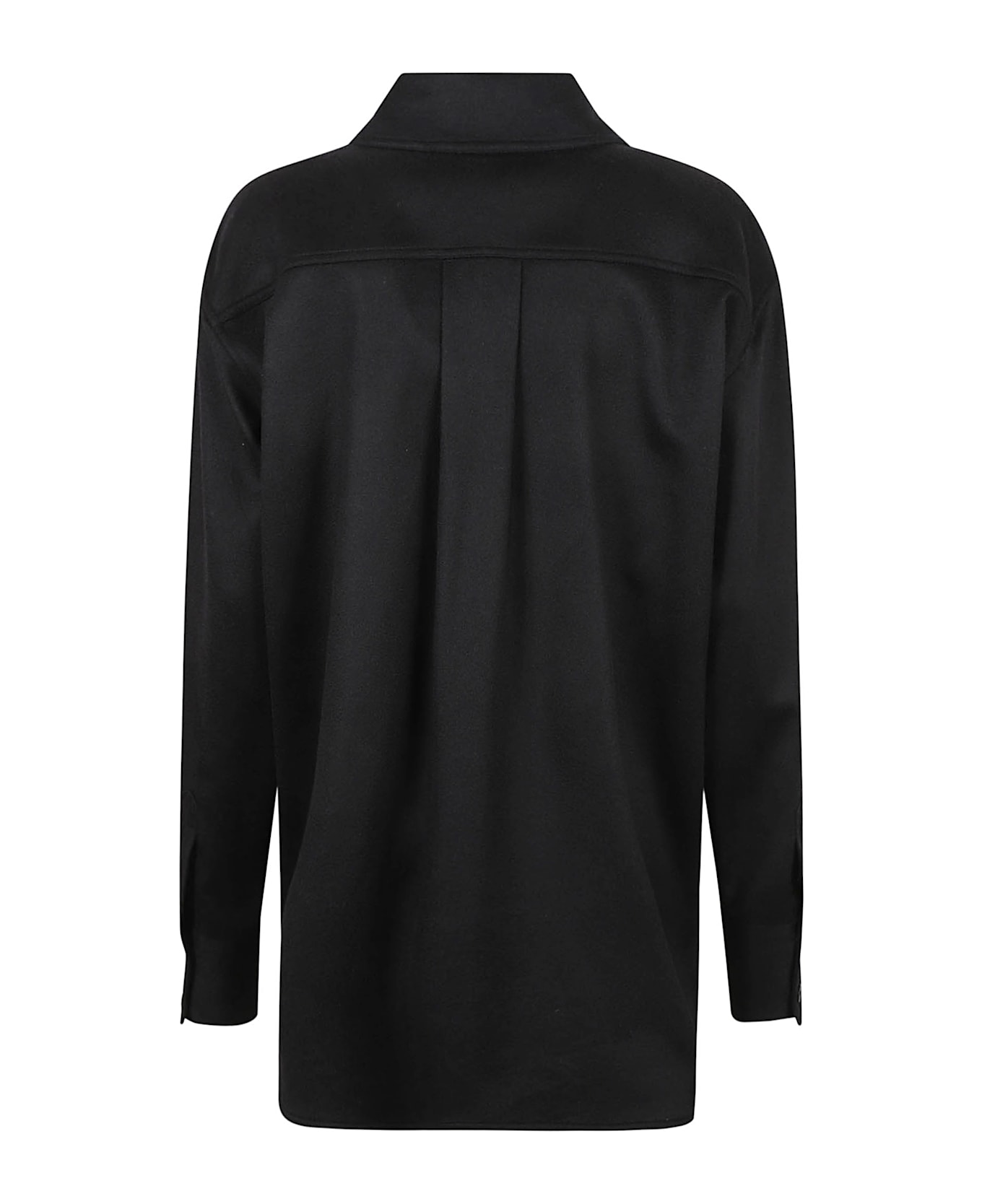 Saint Laurent Cargo Buttoned Shirt - Black