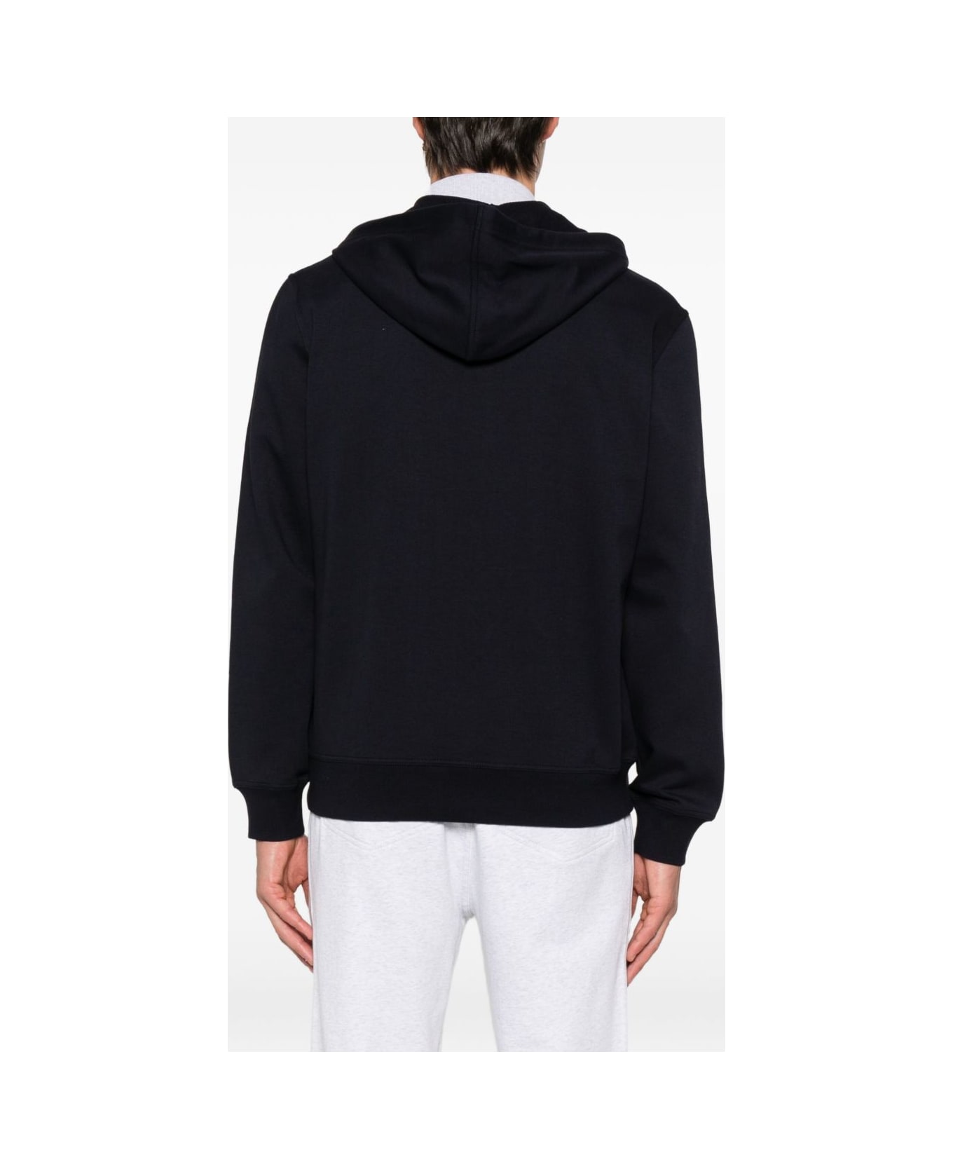 Brunello Cucinelli Cotton Zipped Hoodie - Blue