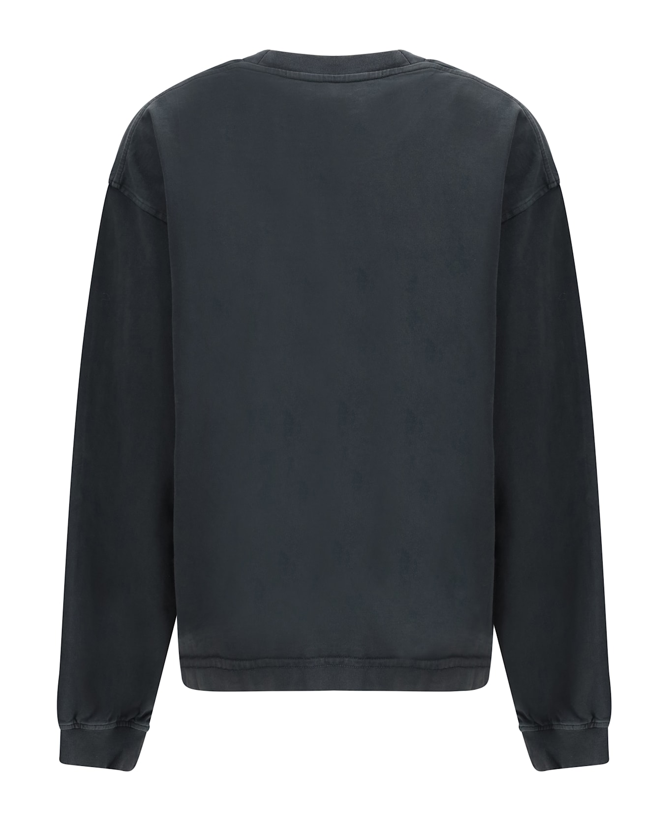 Alexander Wang Reflective Halo Print Logo Long-sleeve T-shirt