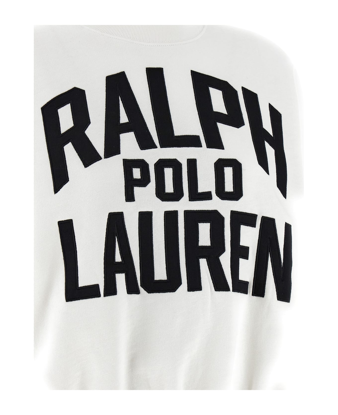 Ralph Lauren Logo Embroidery Sweatshirt - white