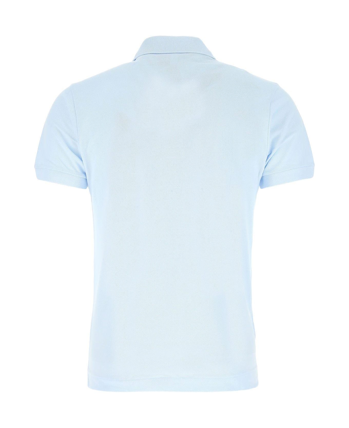 Lacoste Pastel Light-blue Piquet Polo Shirt Lacoste - LIGHT BLUE シャツ