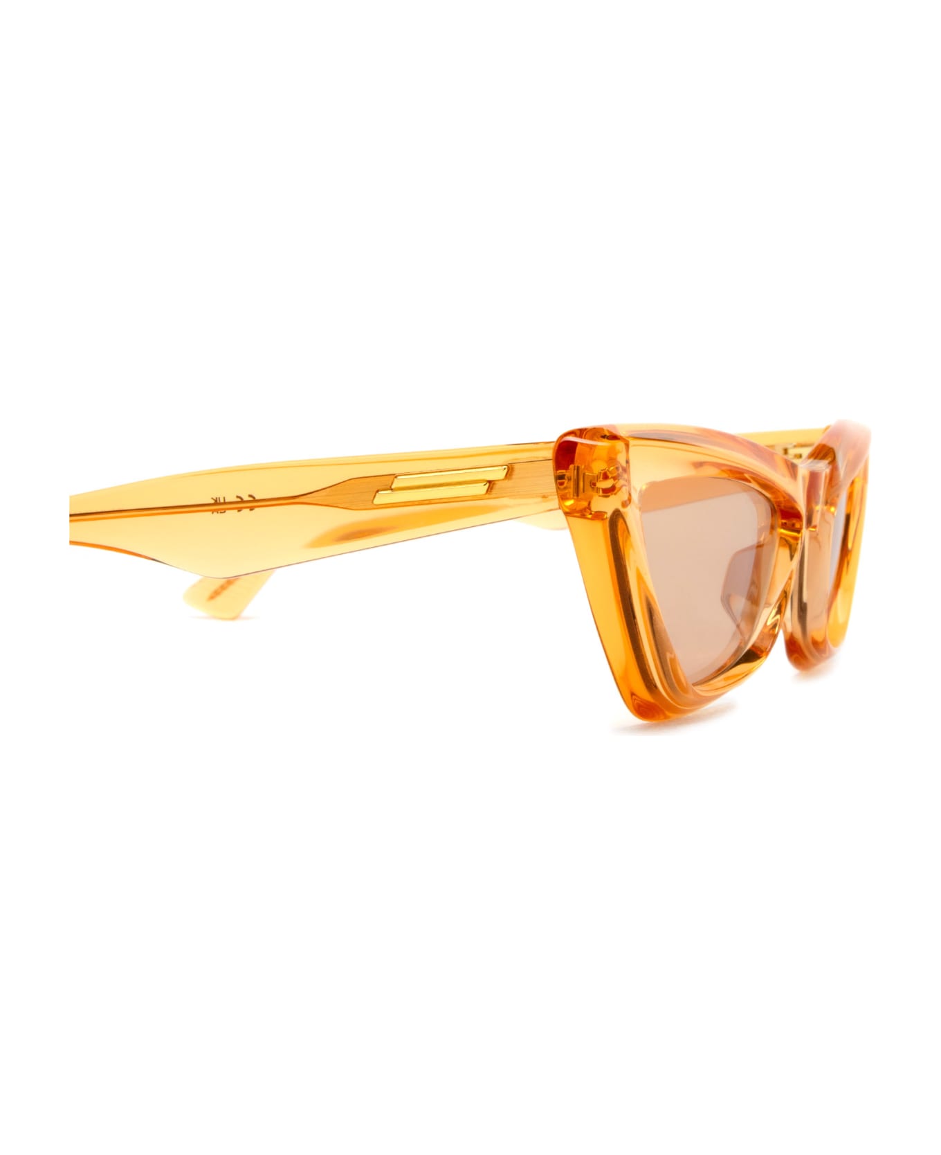 Bottega Veneta Eyewear Bv1101s Orange Sunglasses - Orange