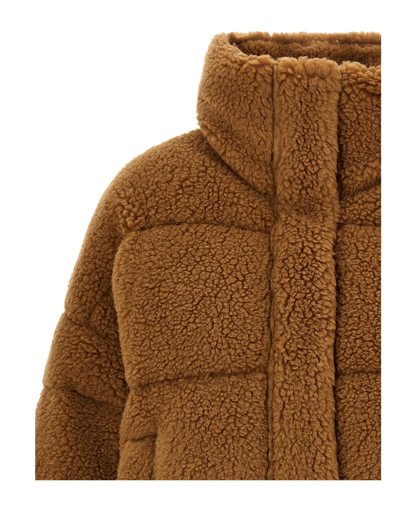 Weekend Max Mara 'alfredo' Down Jacket - Brown