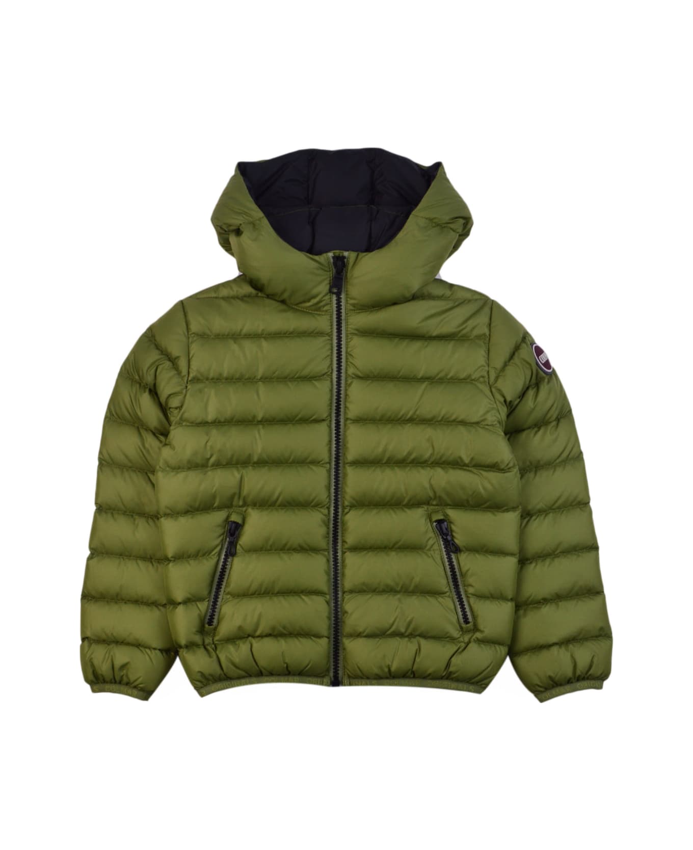 Colmar Down Jacket With Hood - Green