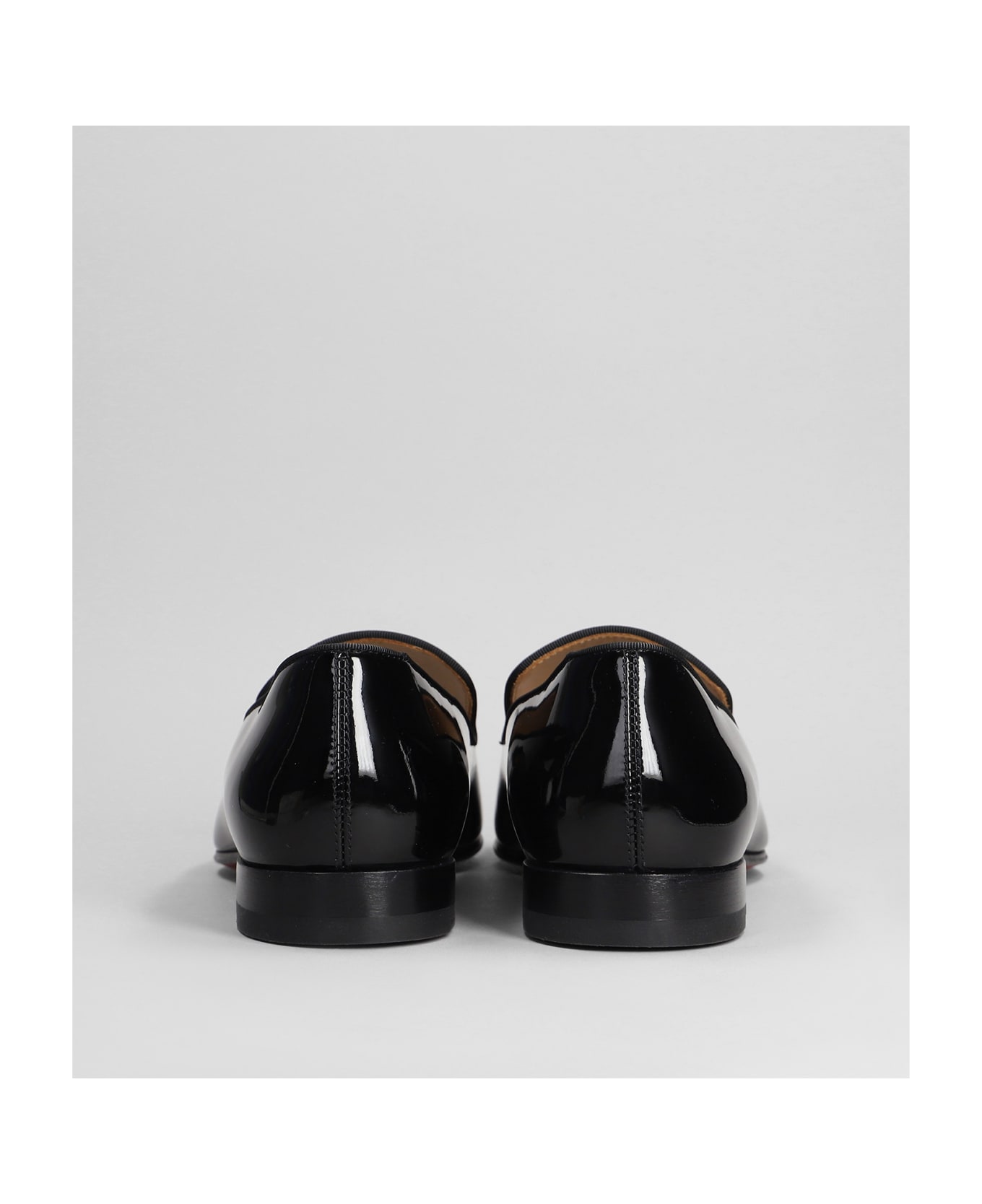 Christian Louboutin Dandelion Loafers In Black Patent Leather - black