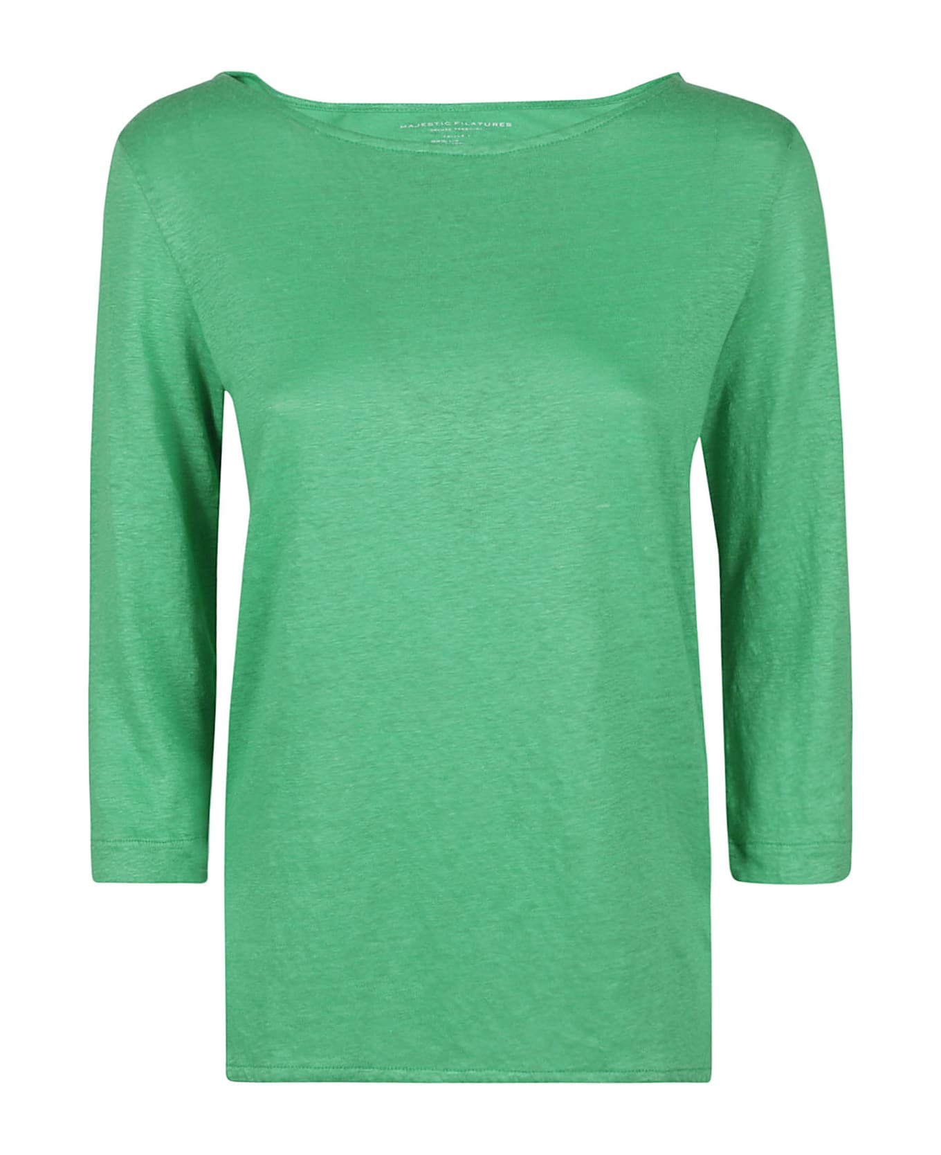 Majestic Filatures Majestic T-shirts And Polos Green - Green