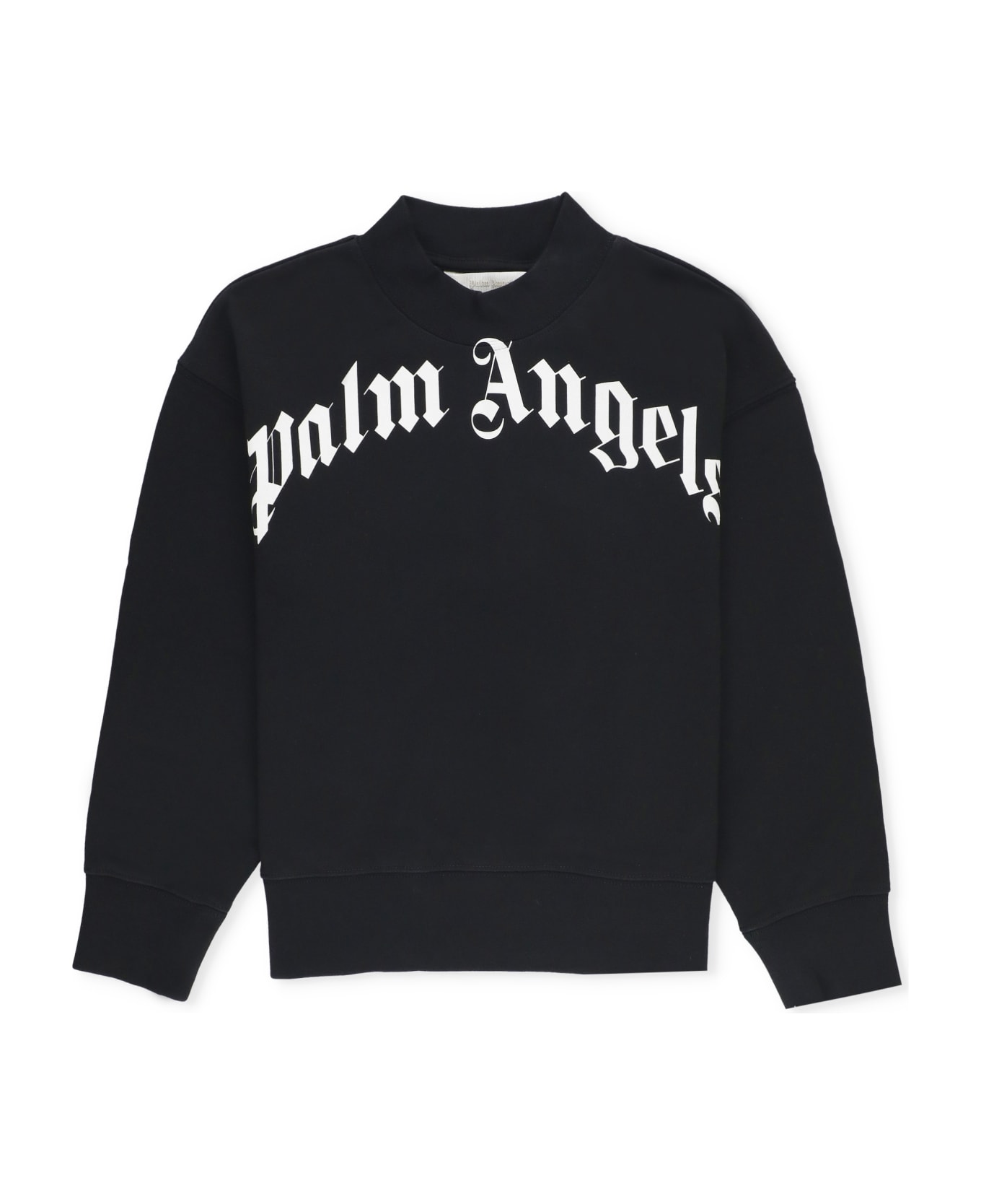 Palm Angels Cotton Sweatshirt - Black ニットウェア＆スウェットシャツ