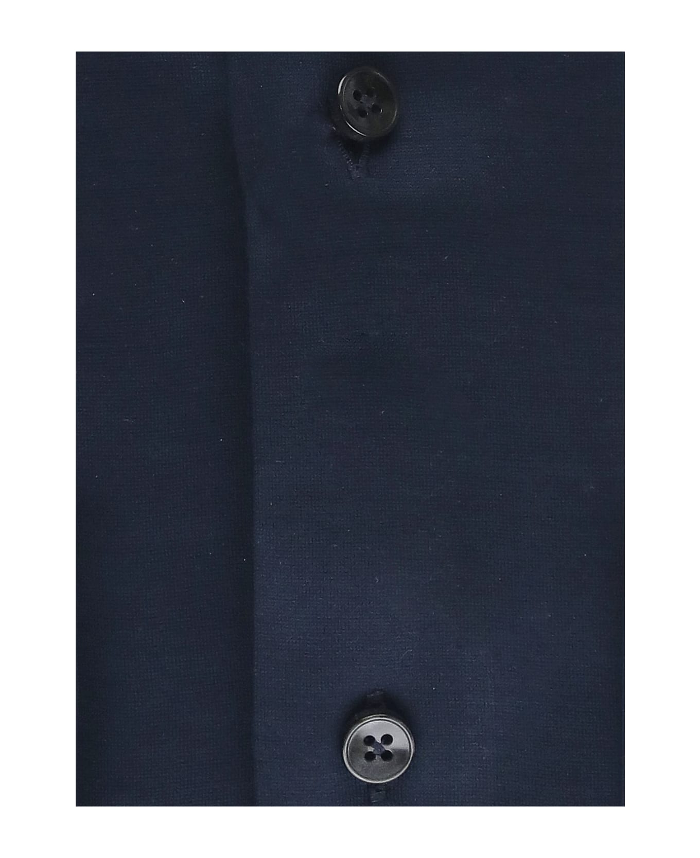 Xacus Knitted Shirt - Blue シャツ