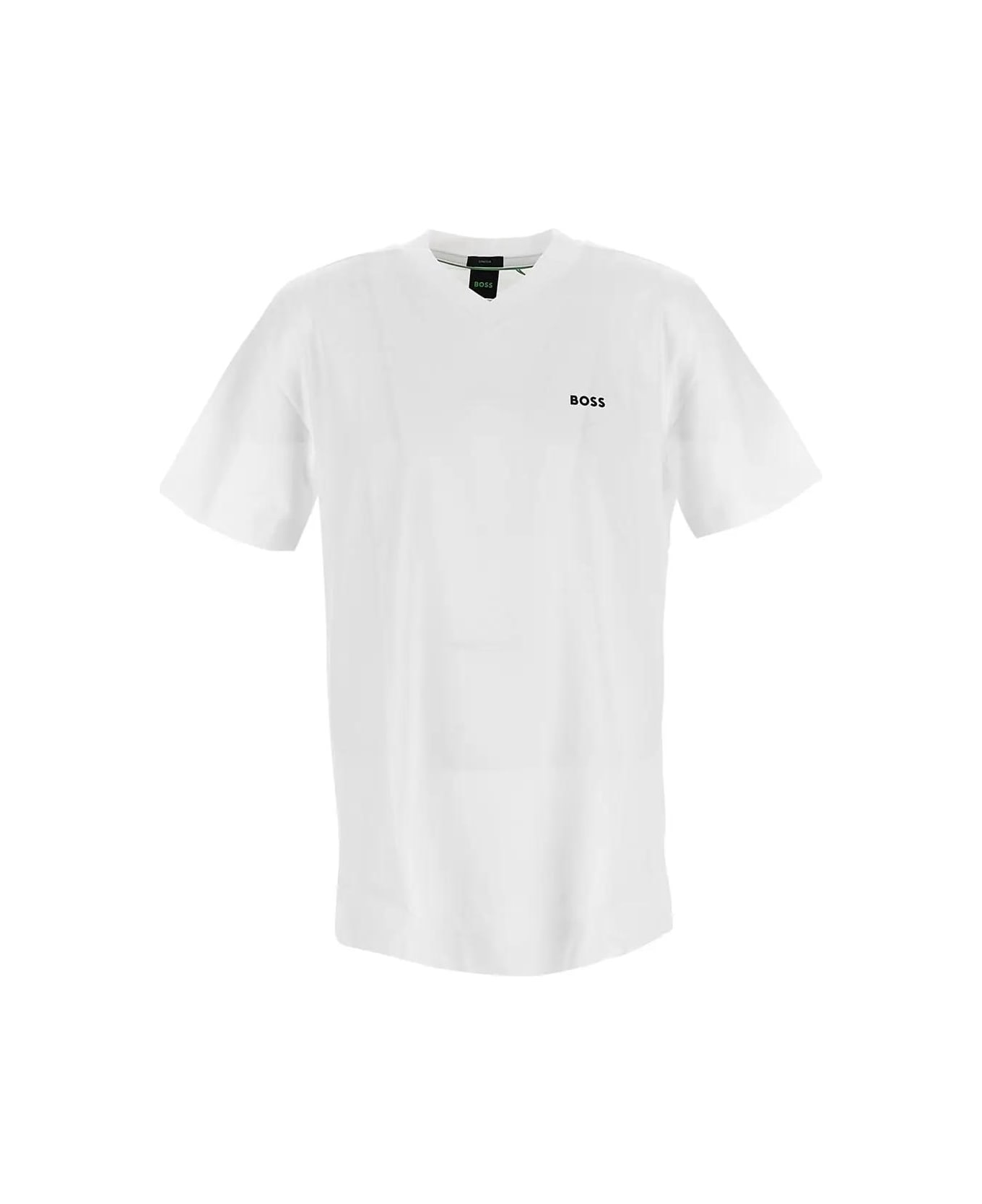 Hugo Boss Cotton T-shirt - White シャツ