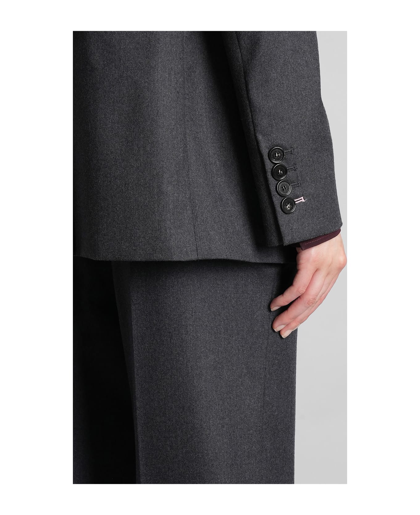 Stella McCartney Blazer In Grey Viscose - grey