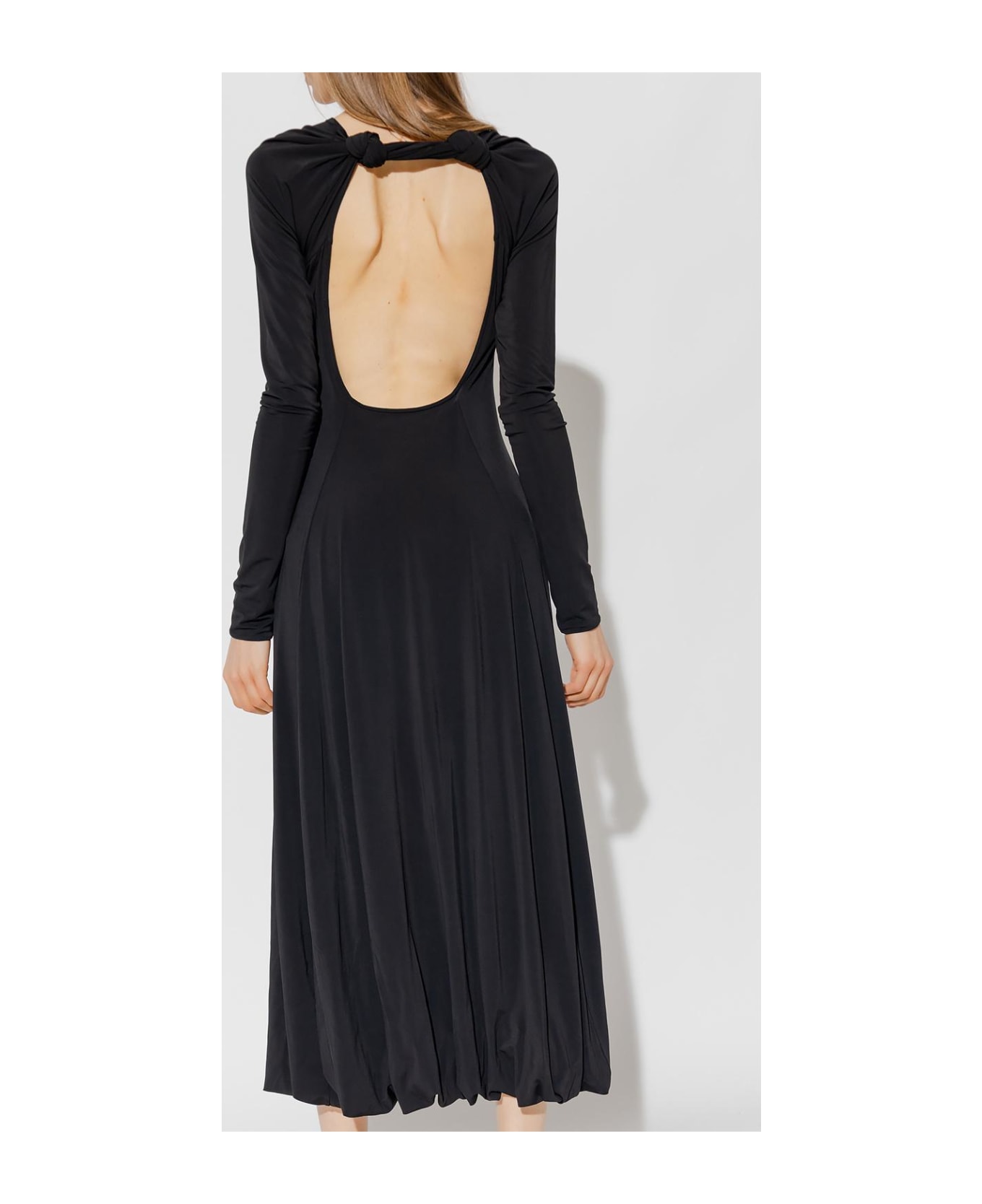 Jil Sander Slashed Dress - BLACK ワンピース＆ドレス