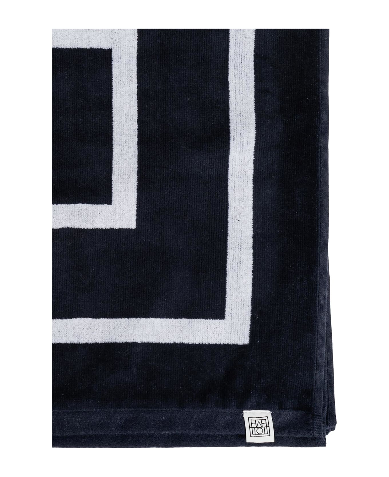 Totême Toteme Organic Cotton Towel - Blue