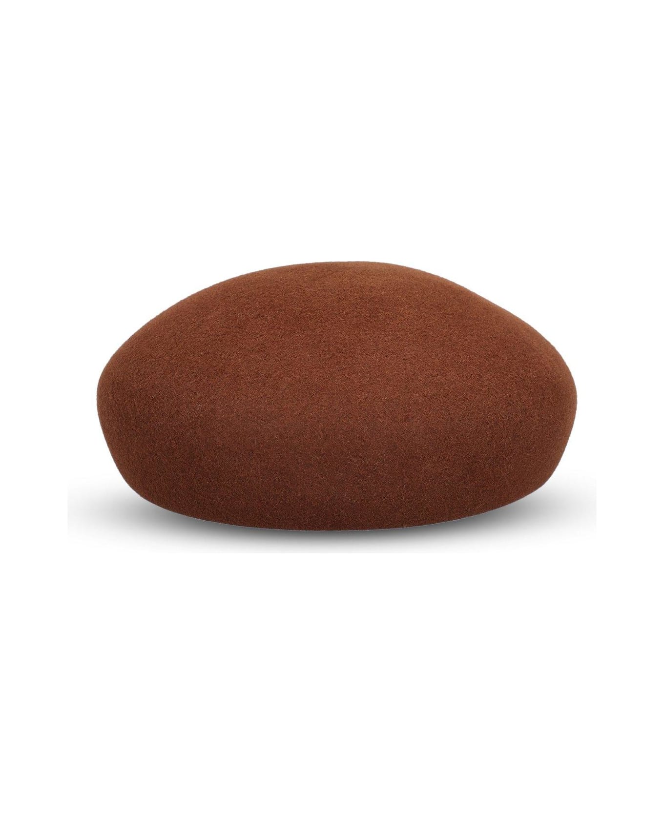 Loro Piana Knitted Beret Hat - PECAN SYRUP