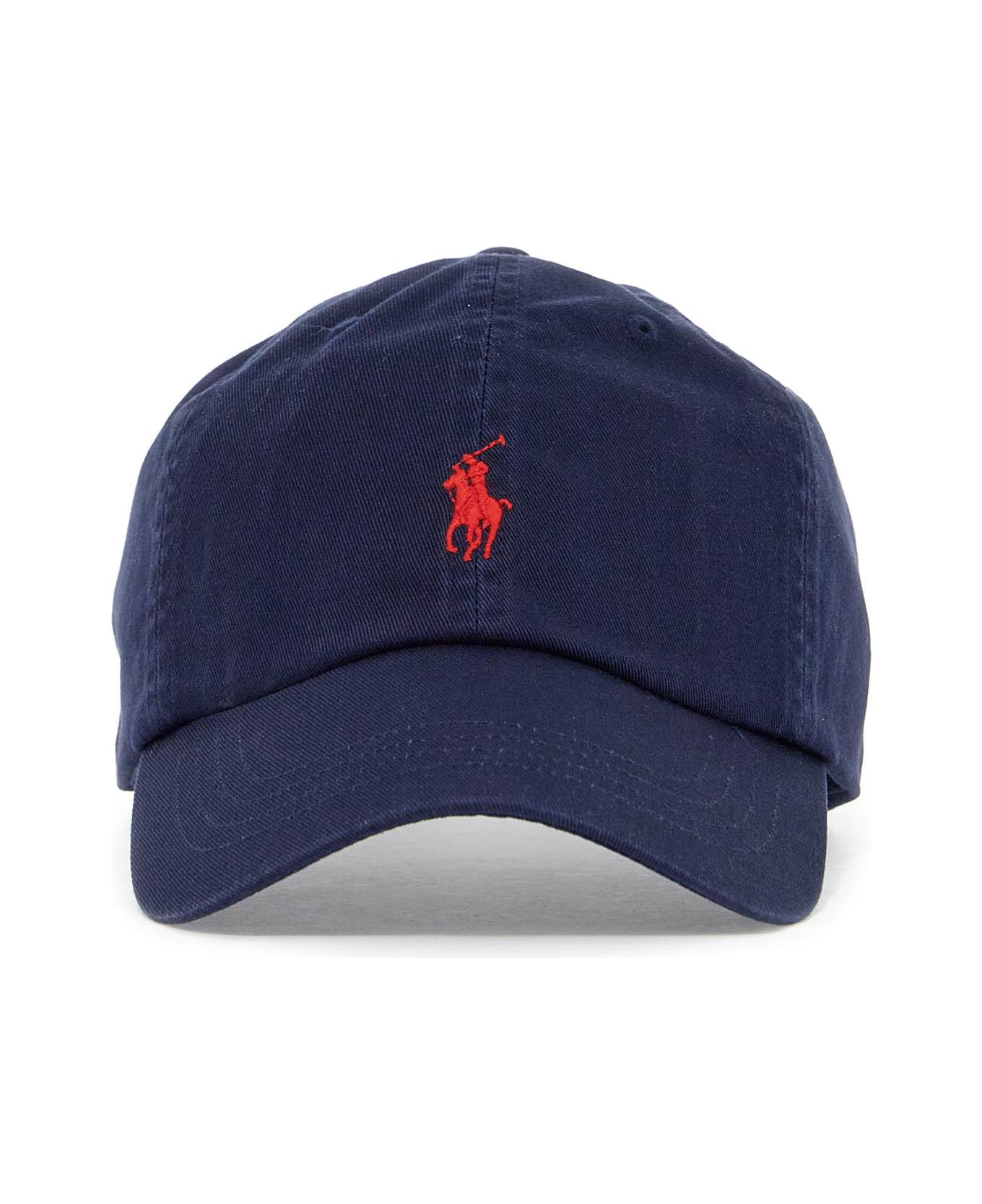 Polo Ralph Lauren Logo Baseball Cap - Blue