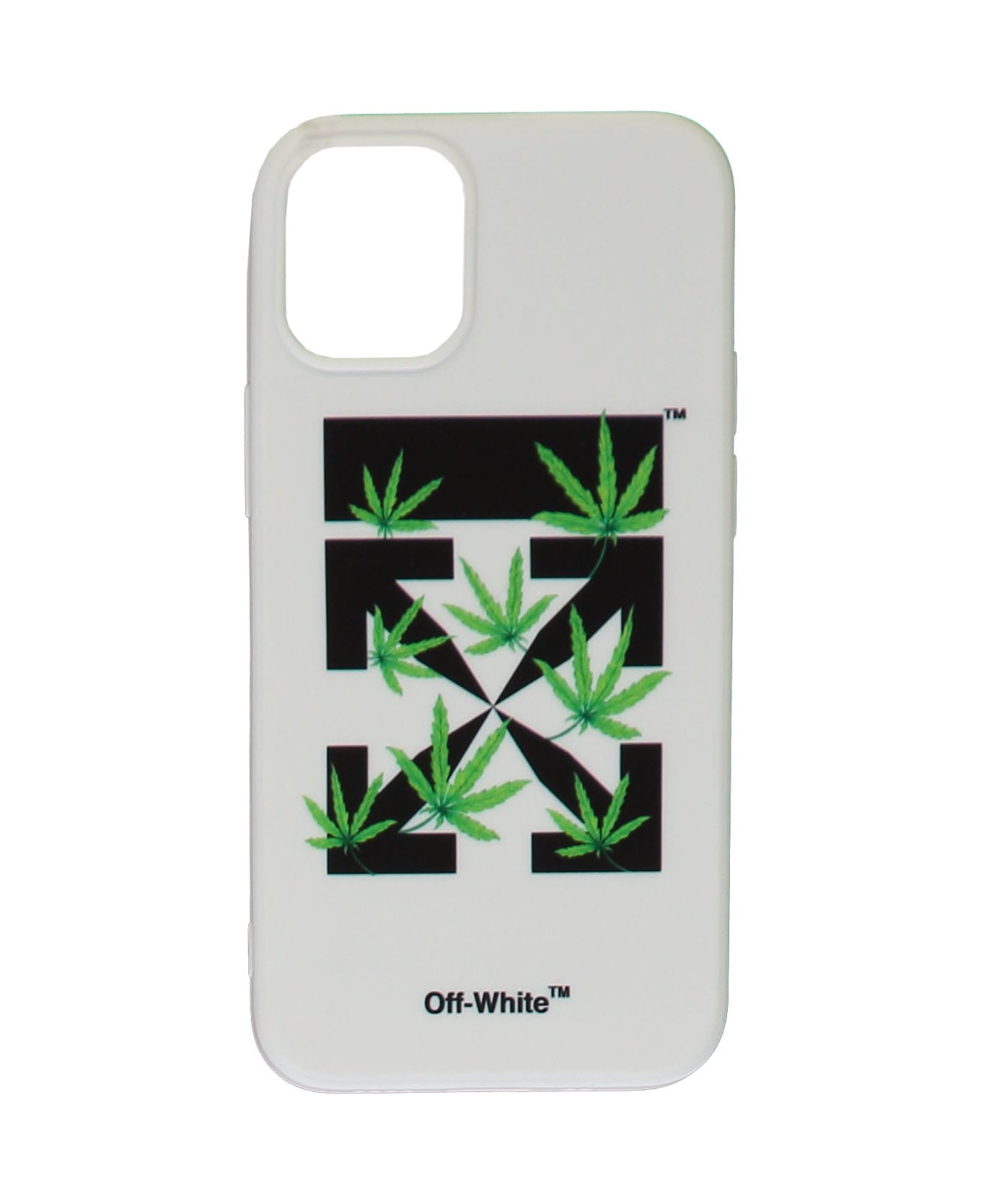 Off-White Printed Iphone 12 Mini Case - White