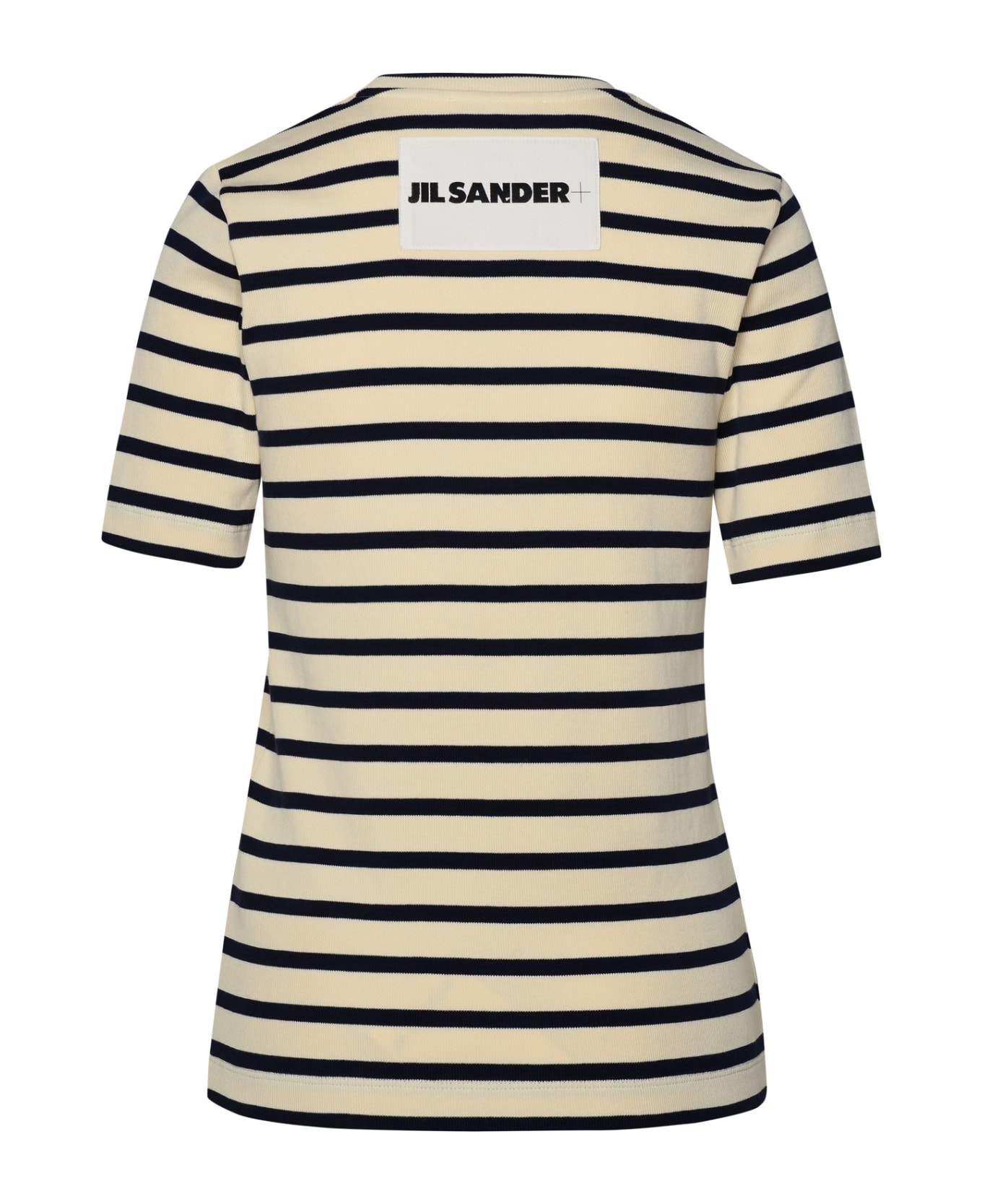 Jil Sander Two-tone Cotton T-shirt - Mariniere Tシャツ