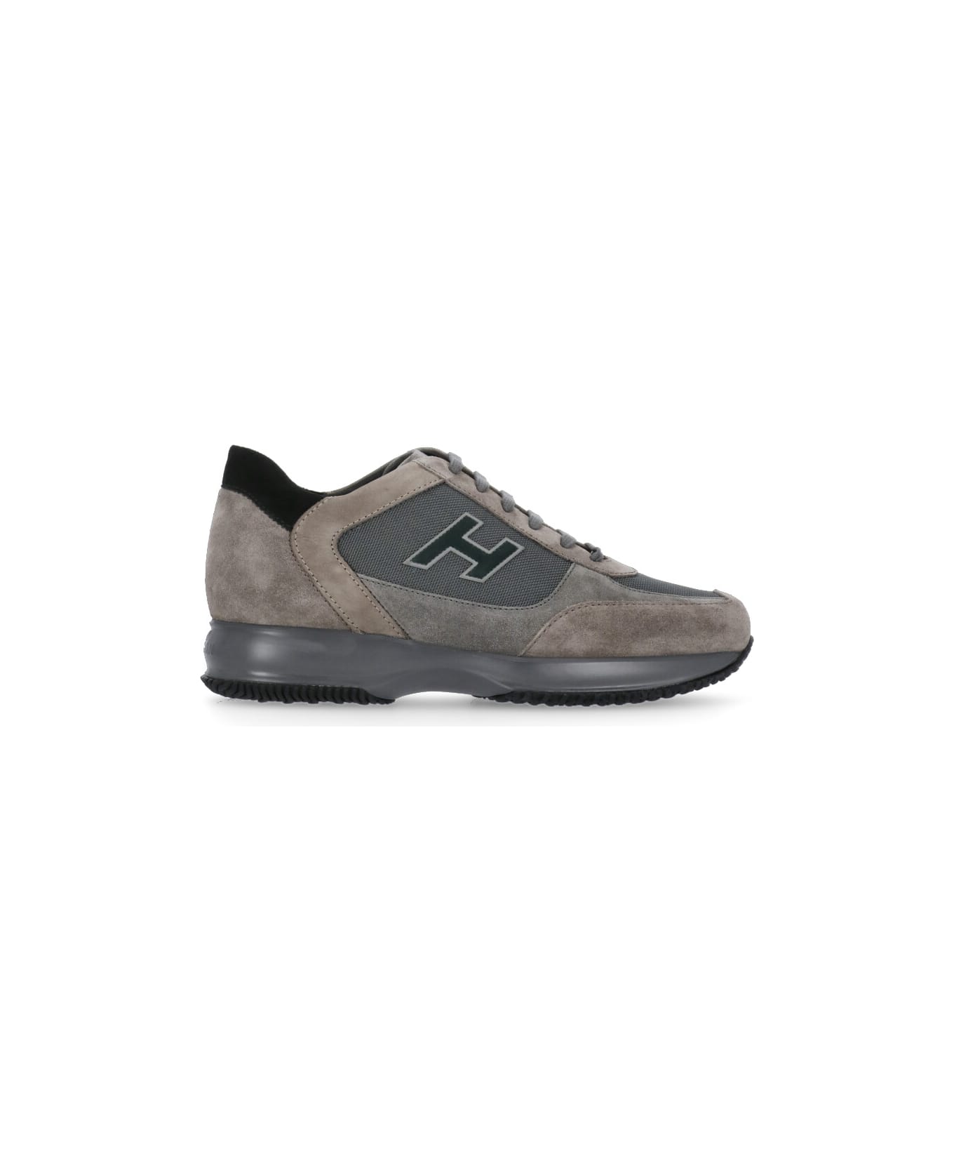 Hogan Interactive Flock Sneakers - Brown