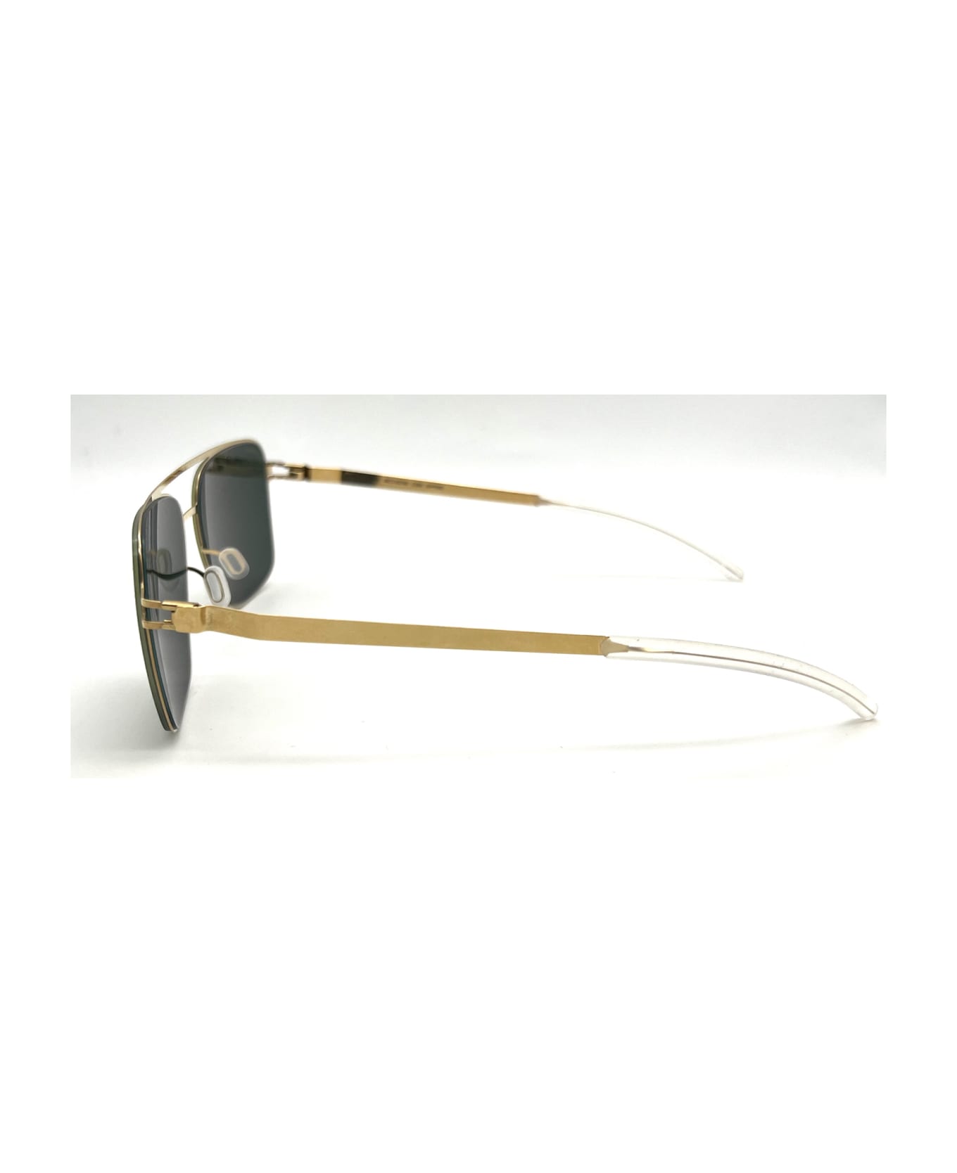 Mykita BERNIE Seal-logo Sunglasses - Gold/black