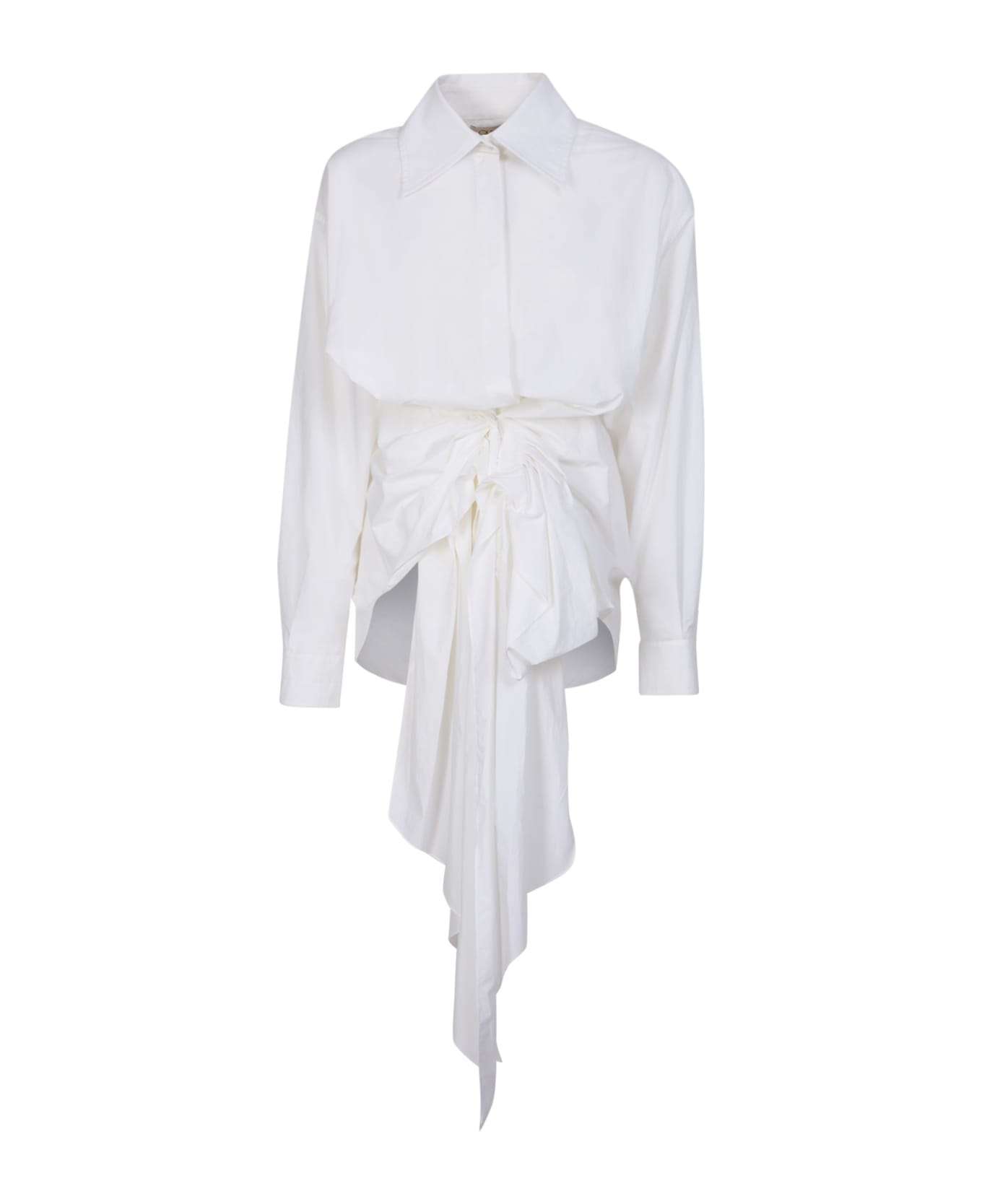 Quira White Oversize Shirt - White