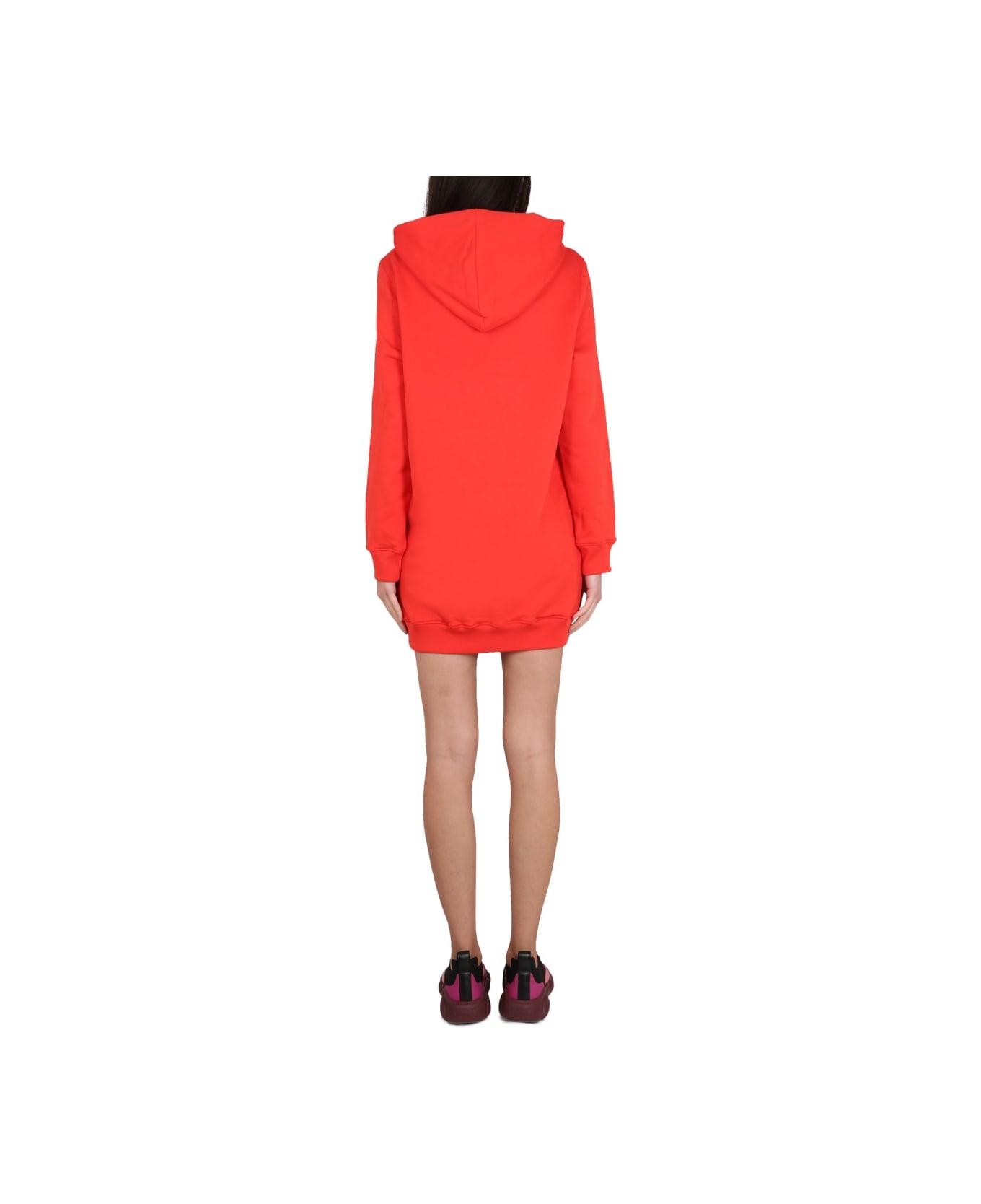 Moschino Sweatshirt With Logo Print - RED