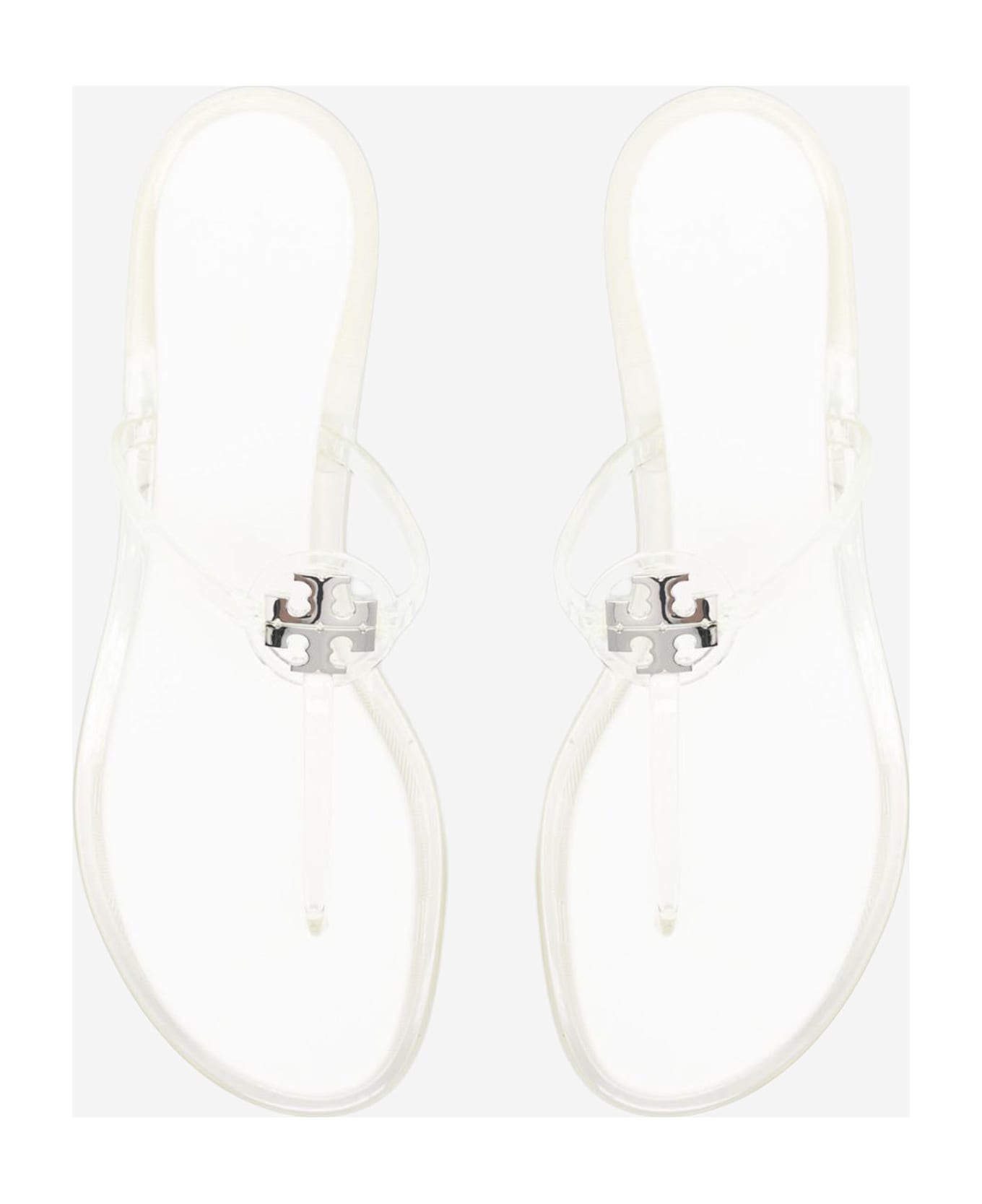 Tory Burch Mini Miller Jelly Sandals - Grey