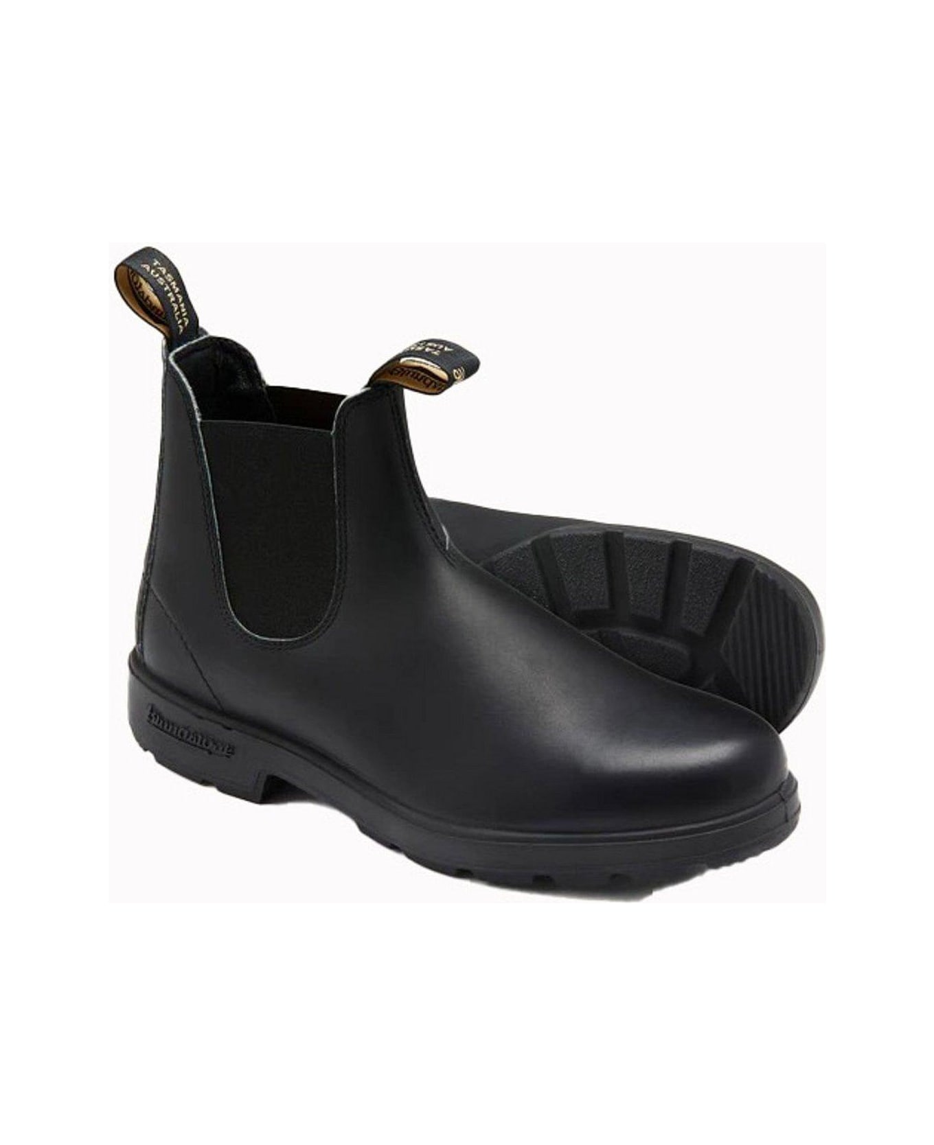 Blundstone Round Toe Ankle Boots - Black