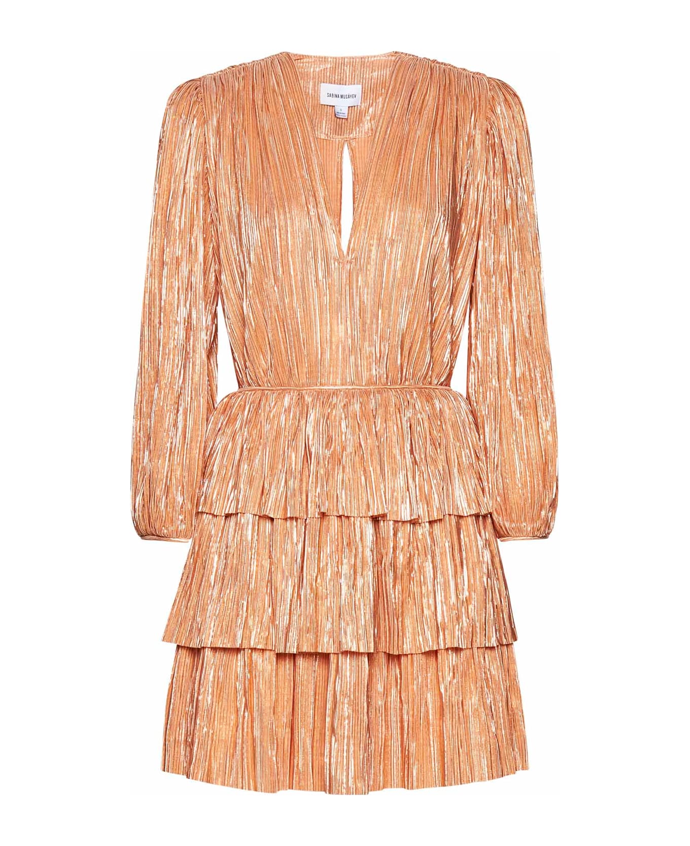 Sabina Musayev Dress - Peach