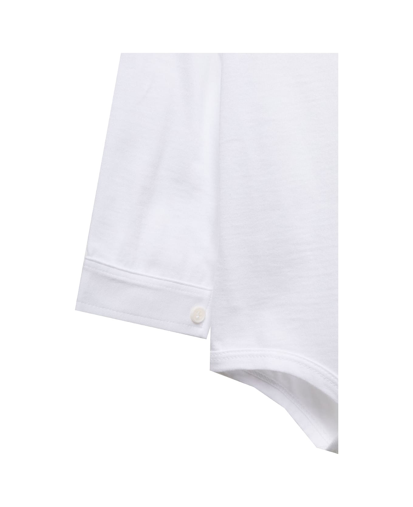 Il Gufo Kids Baby Boy's White Cotton Shirt Bodysuit - White