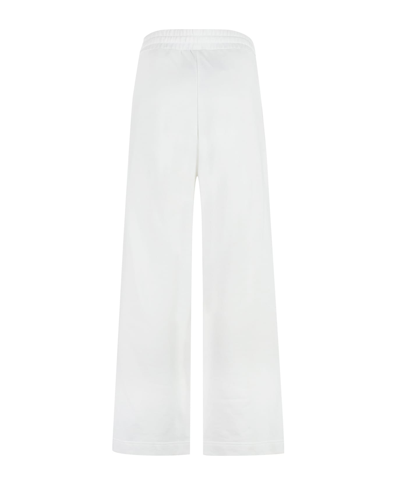 Woolrich Logo Detail Cotton Track-pants - White