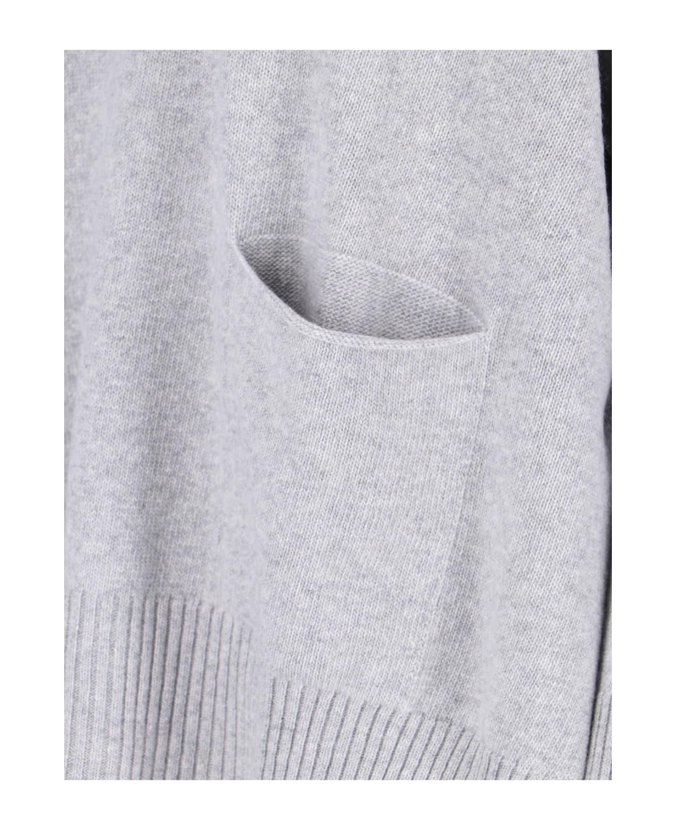 Ma'ry'ya High Neck Sweater - Gray