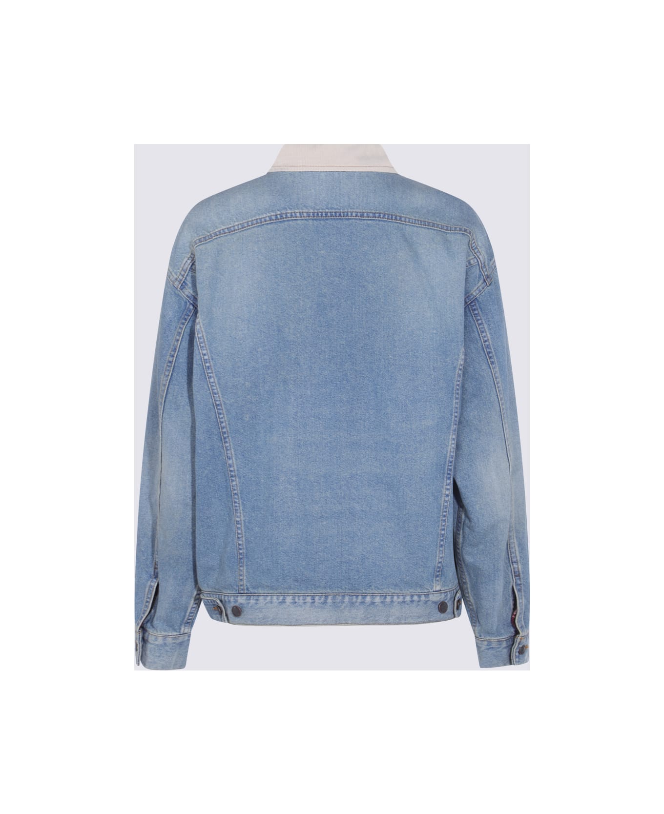 The Row Light Blue Cotton Jorelle Denim Jacket - LIGHT INDIGO