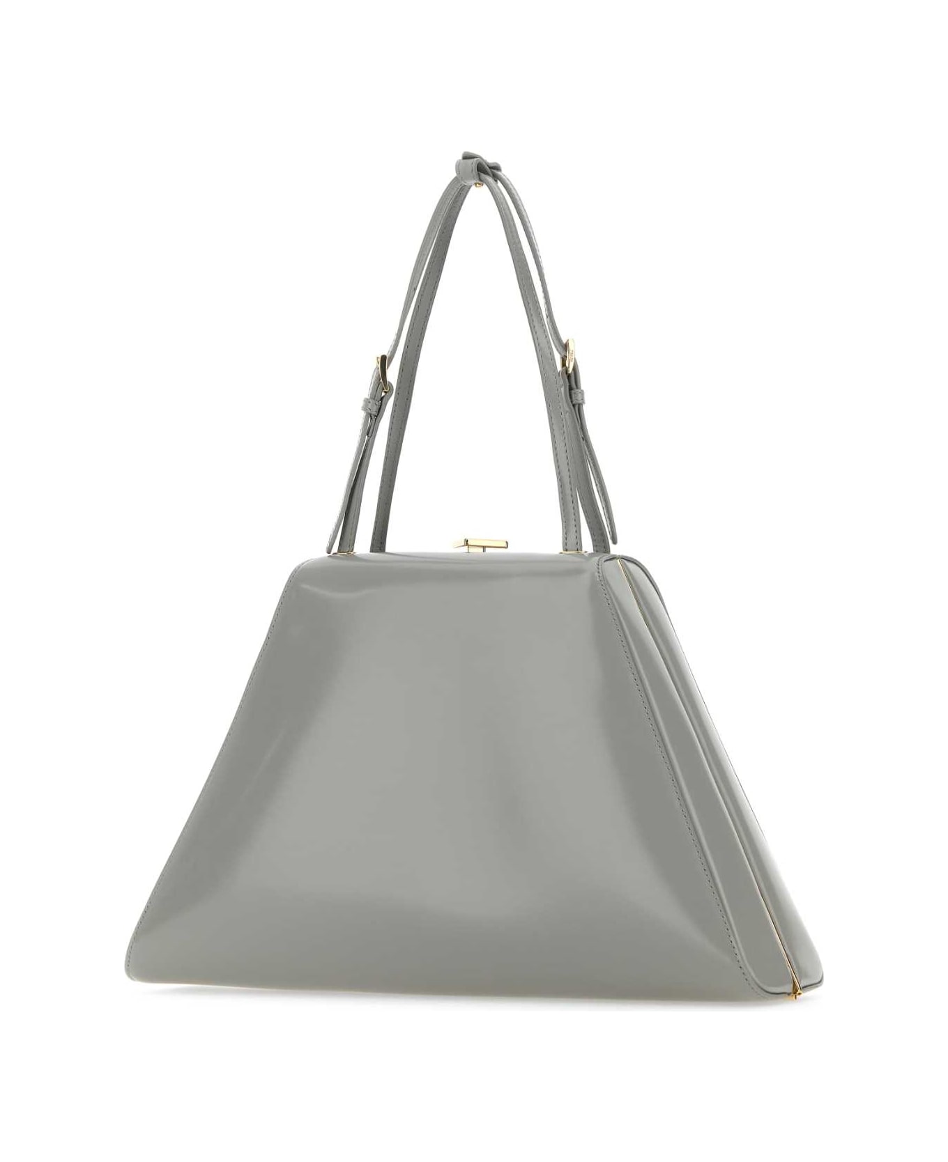 Prada Light Grey Leather Handbag - NUBE