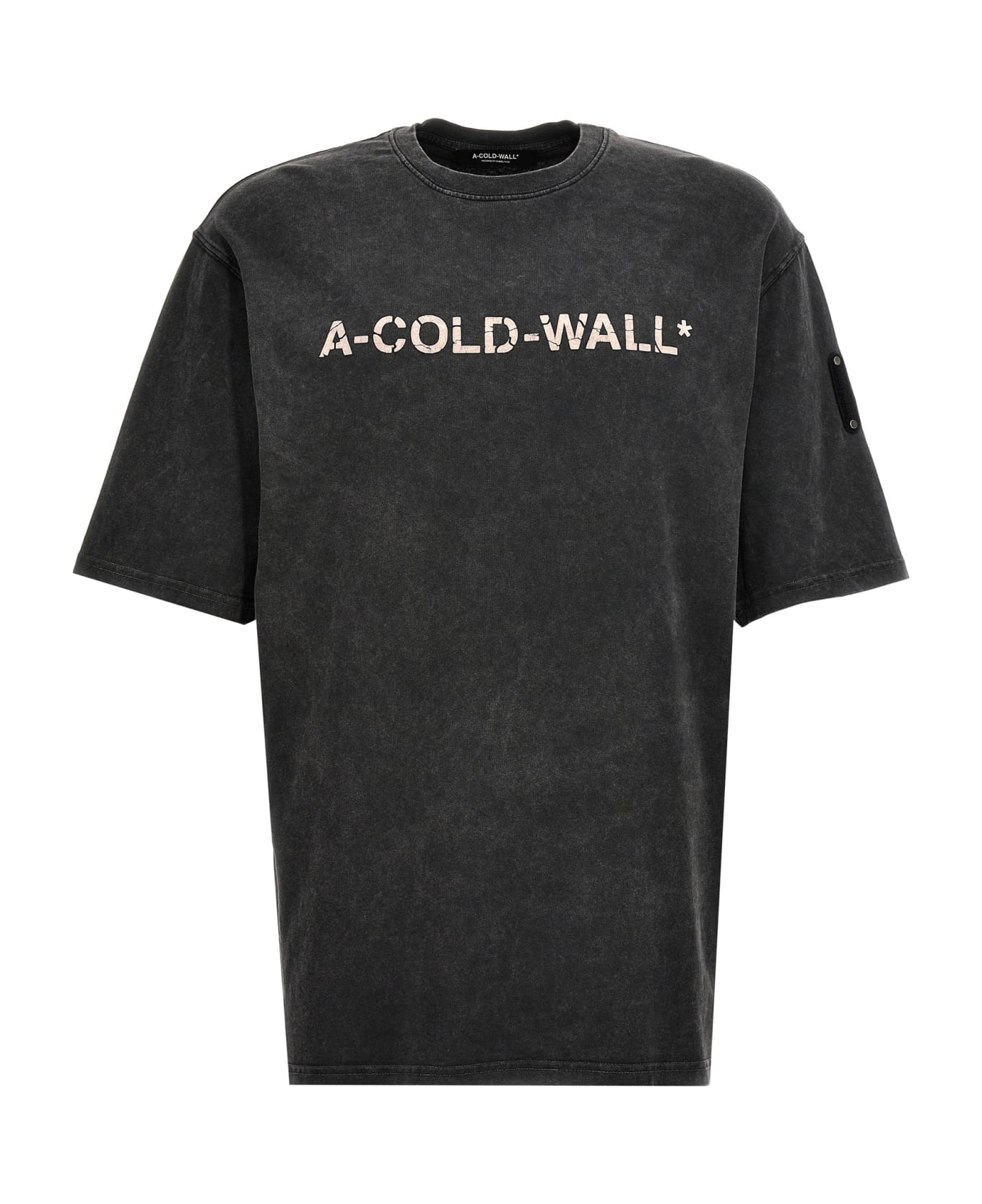 A-COLD-WALL 'onyx Overdye Logo' T-shirt - Gray