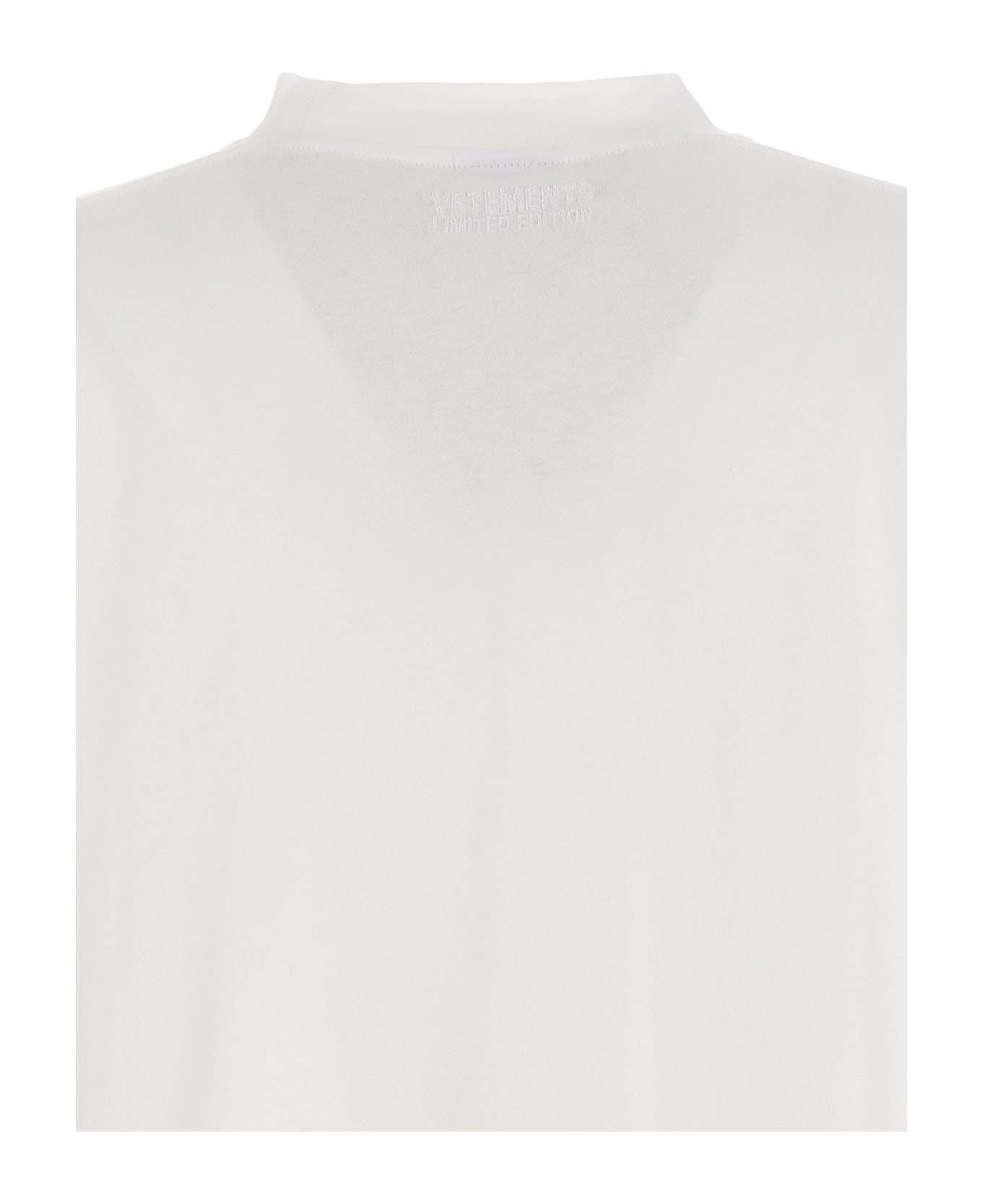 VETEMENTS Logo T-shirt - White Tシャツ
