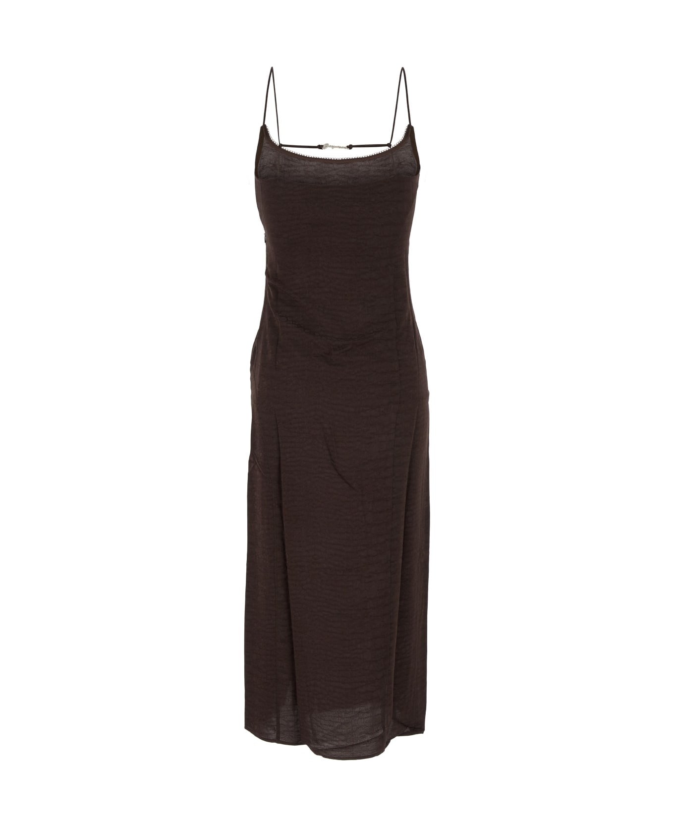 Jacquemus La Robe Notte - CROCOBROWN