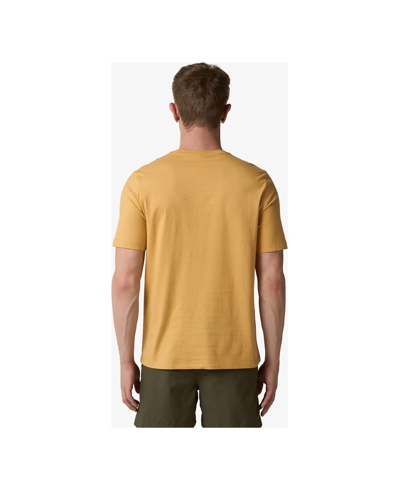 Maison Kitsuné Chillax Fox Patch Regular Tee-shirt - Goldie