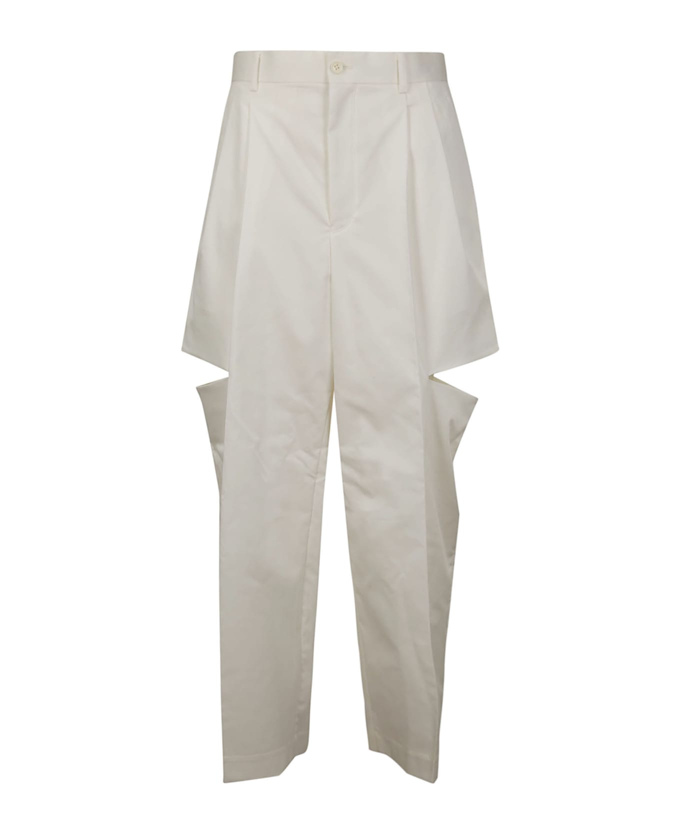 Comme des Garçons Noir Kei Ninomiya Ladies' Pants - WHITE