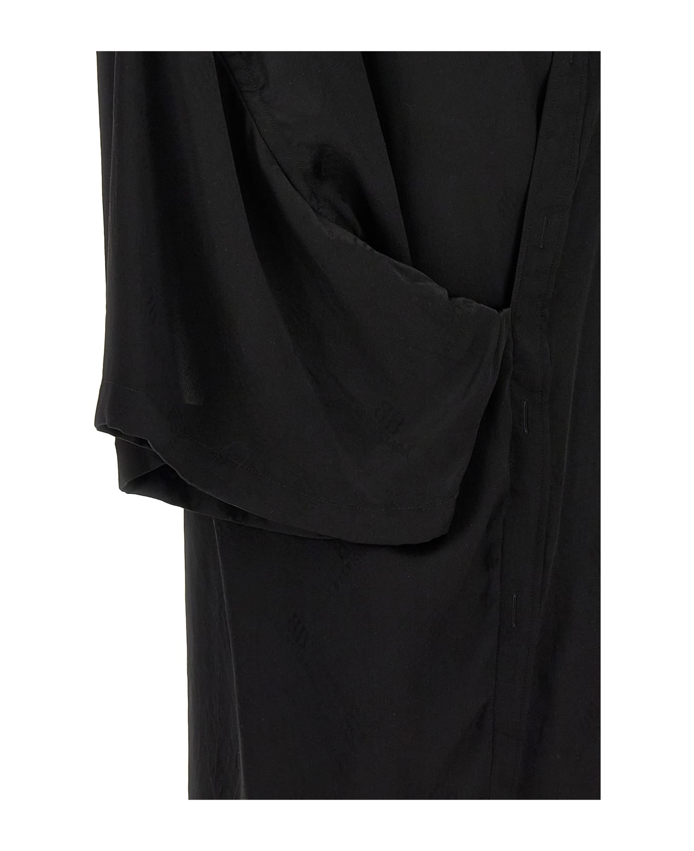 Balenciaga 'wrap' Shirt - Black   シャツ