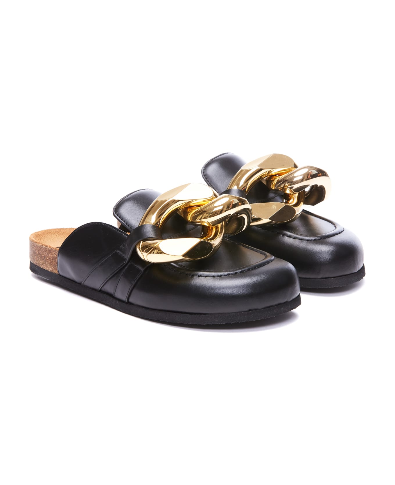 J.W. Anderson Chain Loafers - Black サンダル