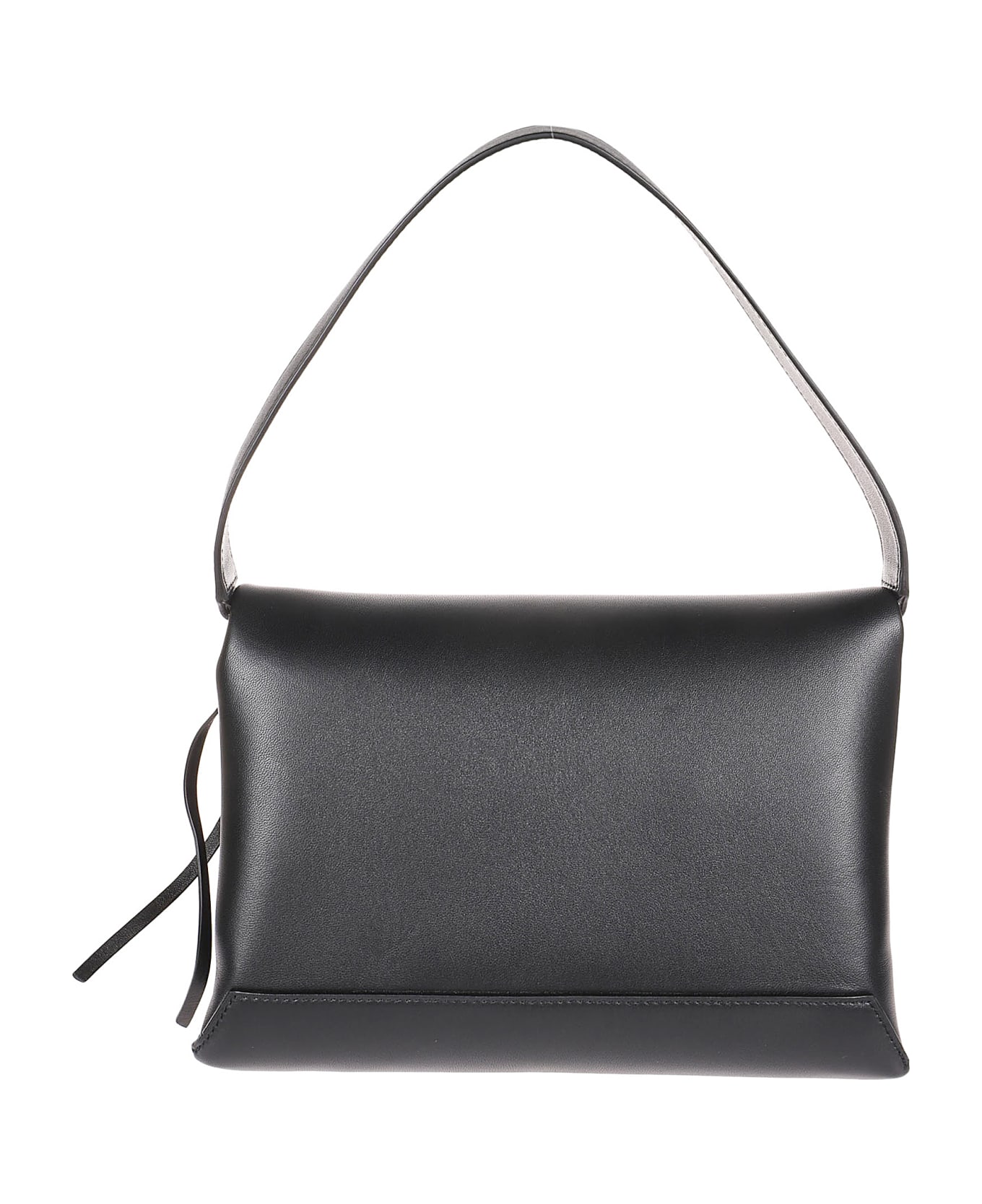 Victoria Beckham Brushed Silver Chain Pouch Bag - Black トートバッグ