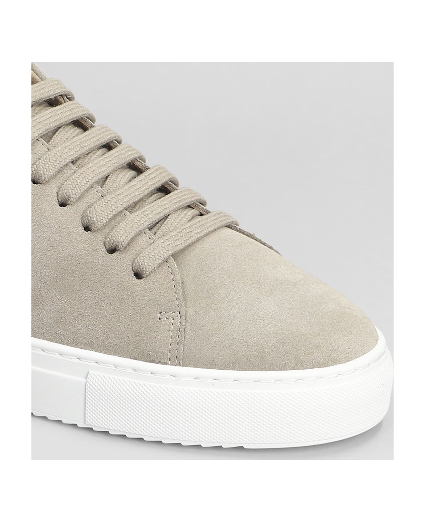 Axel Arigato Clean 90 Sneakers In Beige Suede - beige