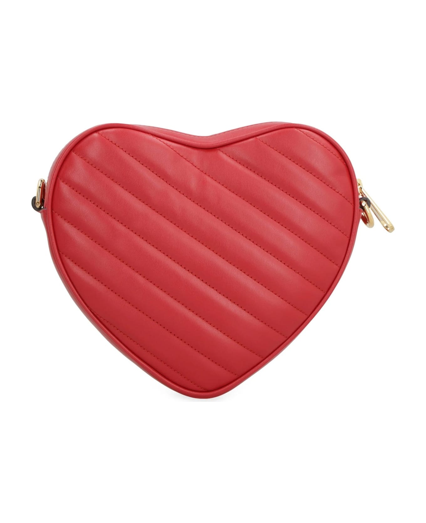 Gucci Heart Shoulder Bag - Red