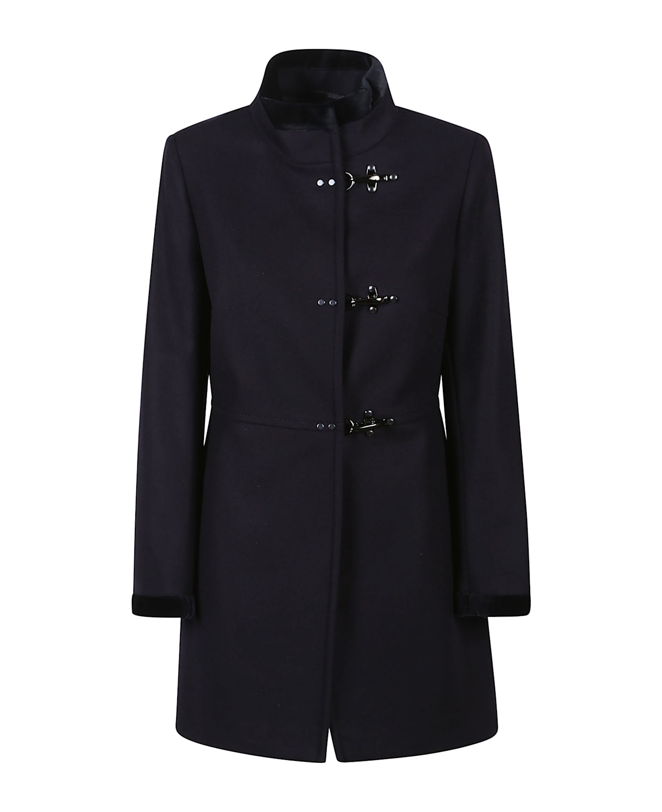 Fay Virginia Coat - Blu Petrolio